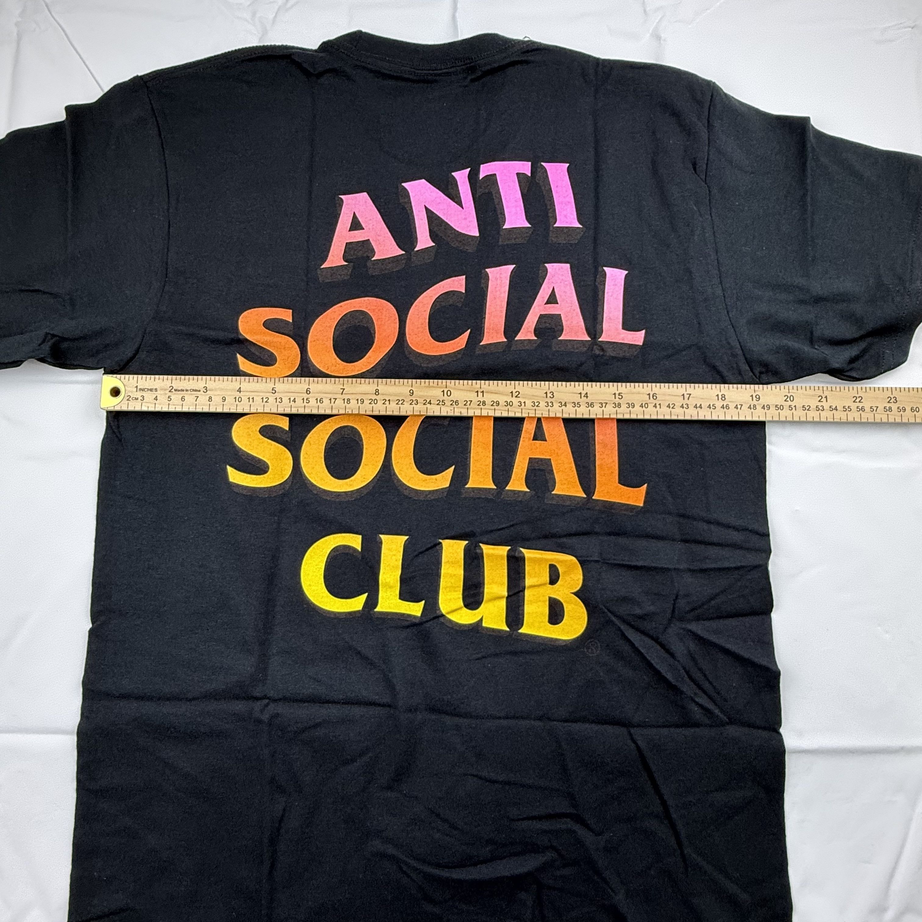 Anti Social Social Club Anti Social Social Club Mens Katakana Gradient T-Shirt M Size US M / EU 48-50 / 2 - 6 Thumbnail