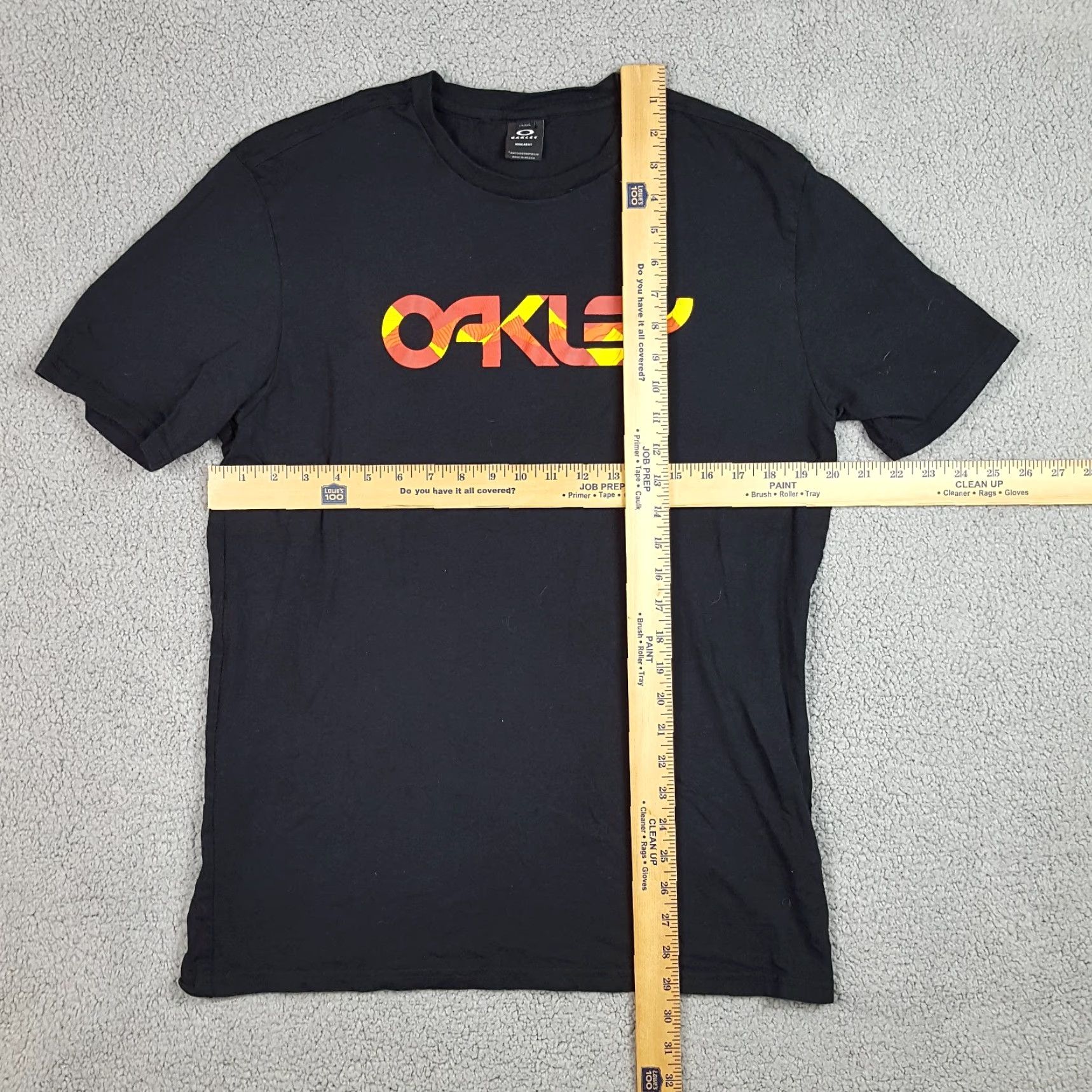 Oakley VINTAGE Oakley Black Outdoor Athletic Hiking T-Shirt Large 90s Y2K Mens Size US L / EU 52-54 / 3 - 4 Thumbnail