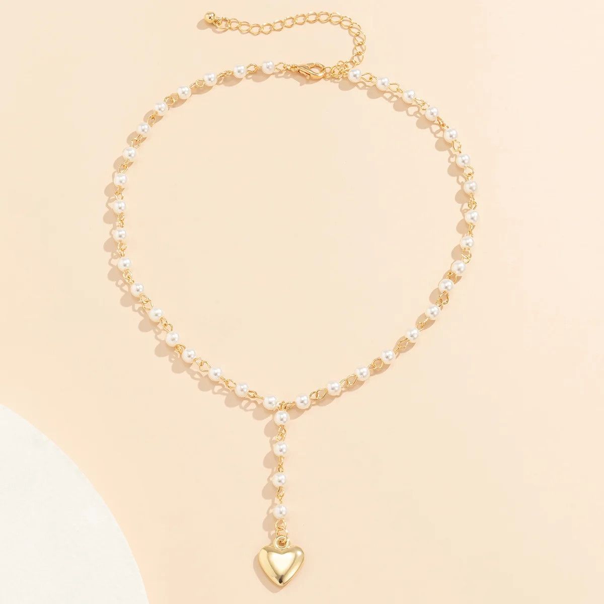 Japanese Brand × Vintage Vintage Metal Heart Pendant Necklace Size ONE SIZE - 5 Thumbnail