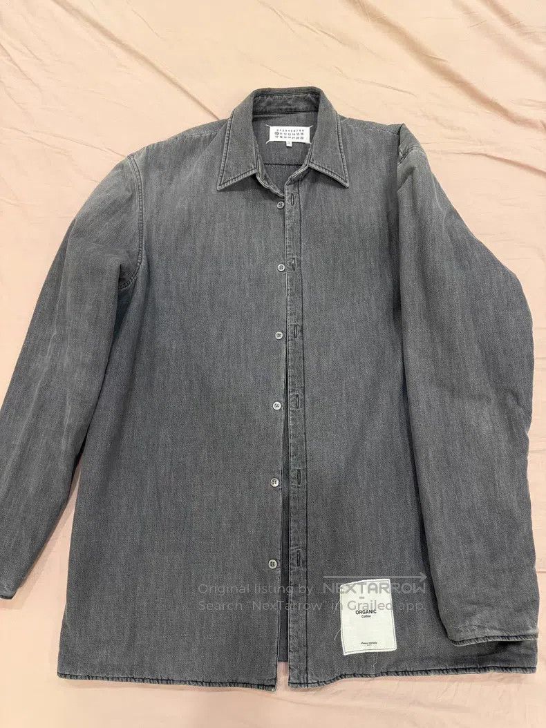 Maison Margiela Maison Margiela Size 38 Gray shirt Size US XXS / EU 40 - 1 Thumbnail