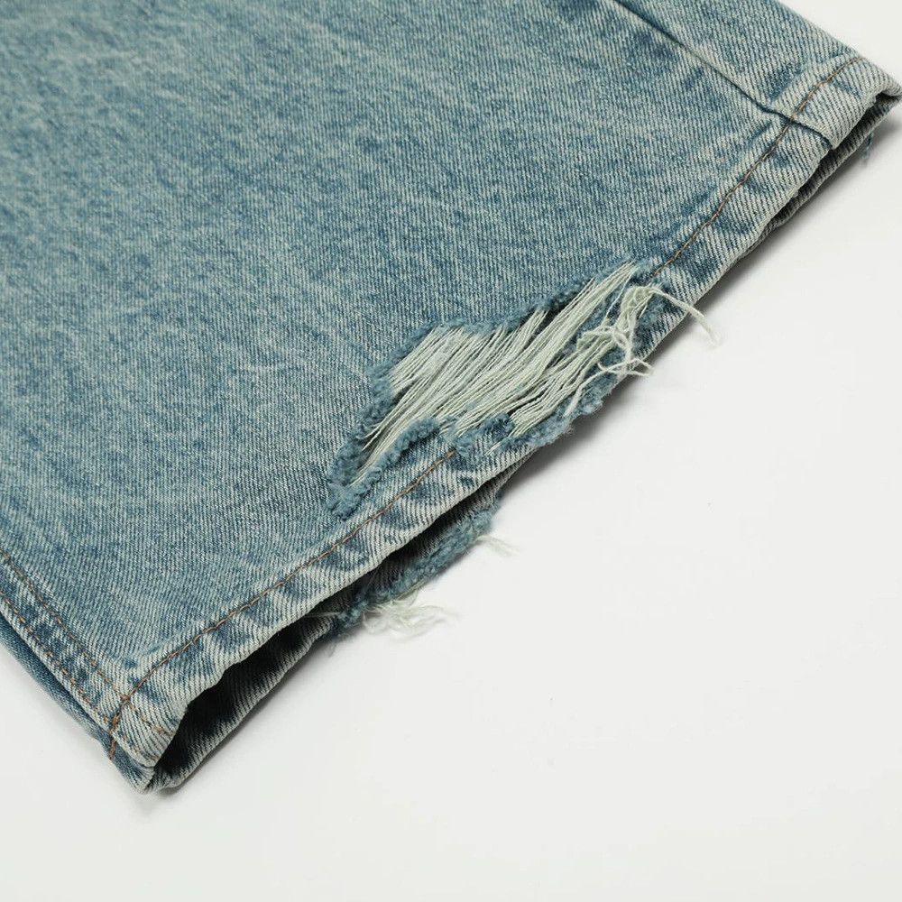 Vintage Men's punk distressed trendy washed ripped jeans Size US 32 / EU 48 - 6 Thumbnail