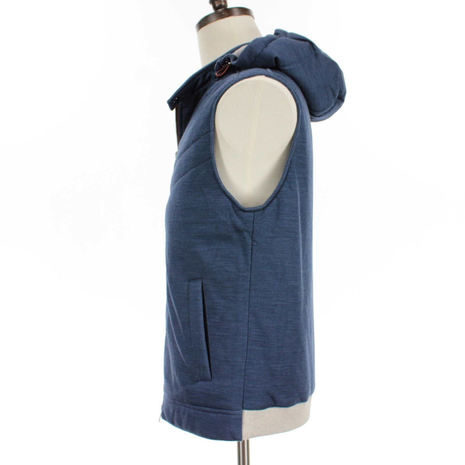 Luciano Barbera Luciano Barbera Vest Size M US In Blue Wool Size US M / EU 48-50 / 2 - 5 Thumbnail