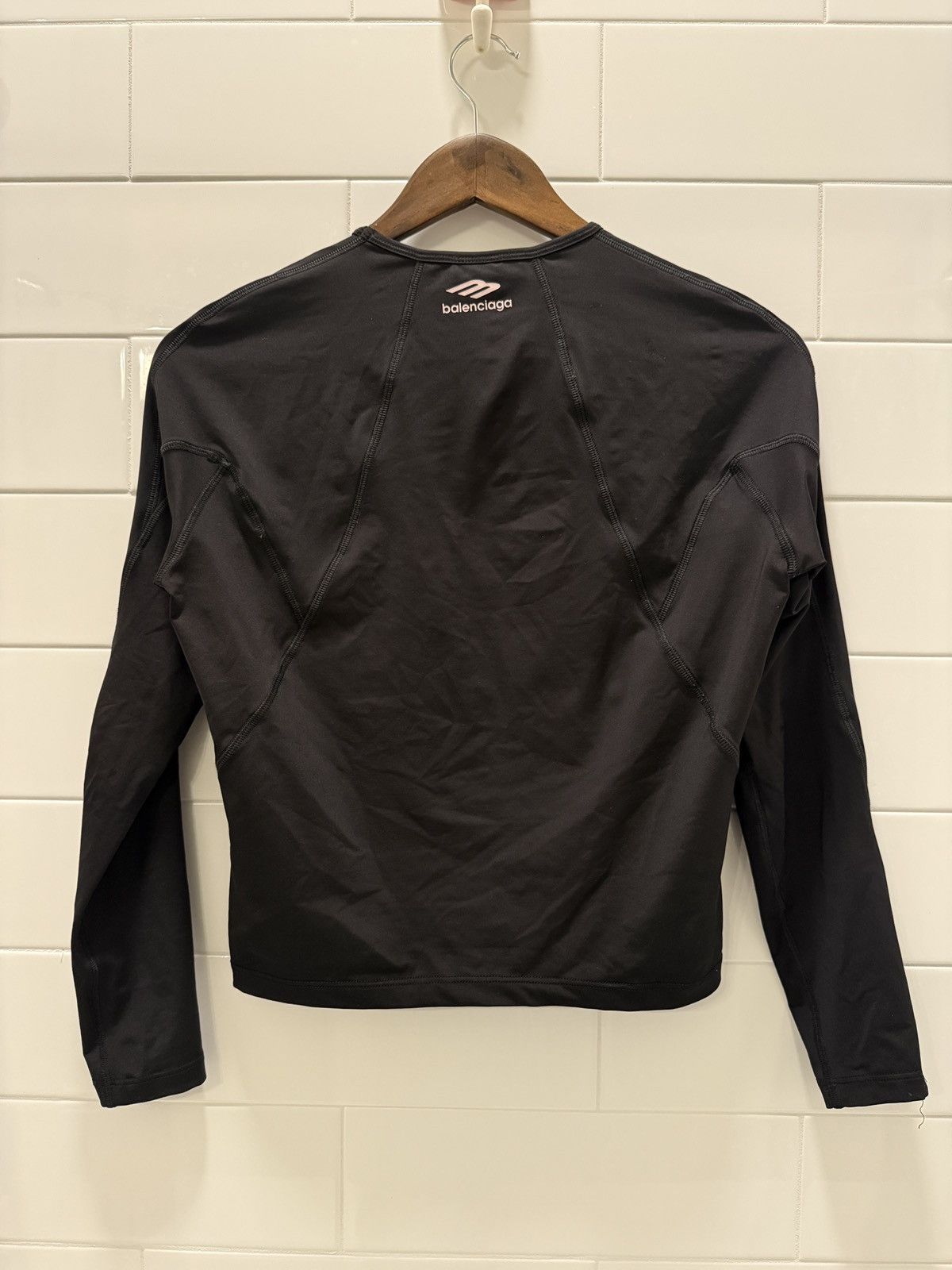 Balenciaga Balenciaga Activewear Logo longsleeve Size US XS / EU 42 / 0 - 5 Thumbnail