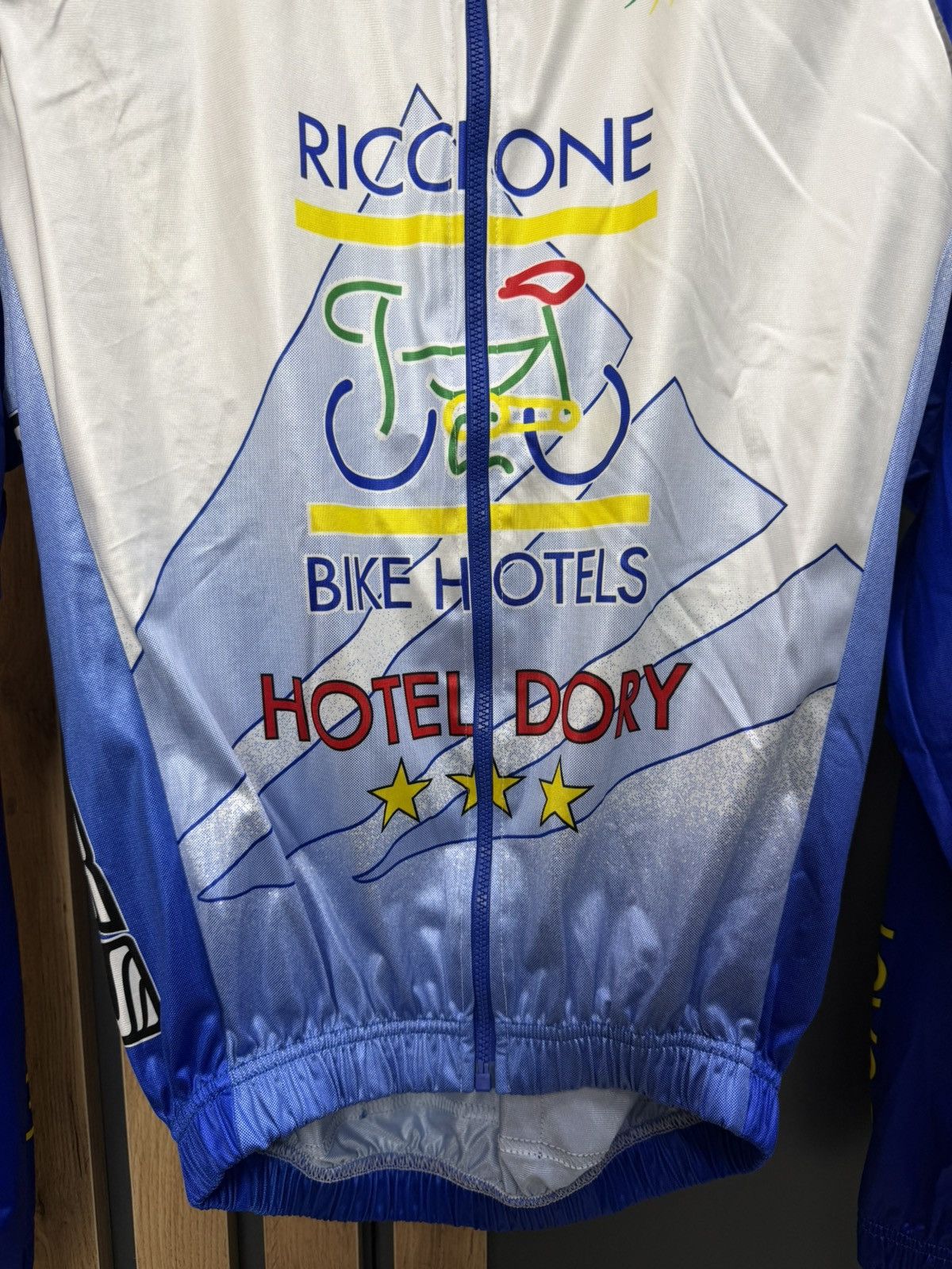 Vintage Nalini Team Cycling Jersey Riccione Bike Hotels Italy Size M Size US M / EU 48-50 / 2 - 2 Thumbnail