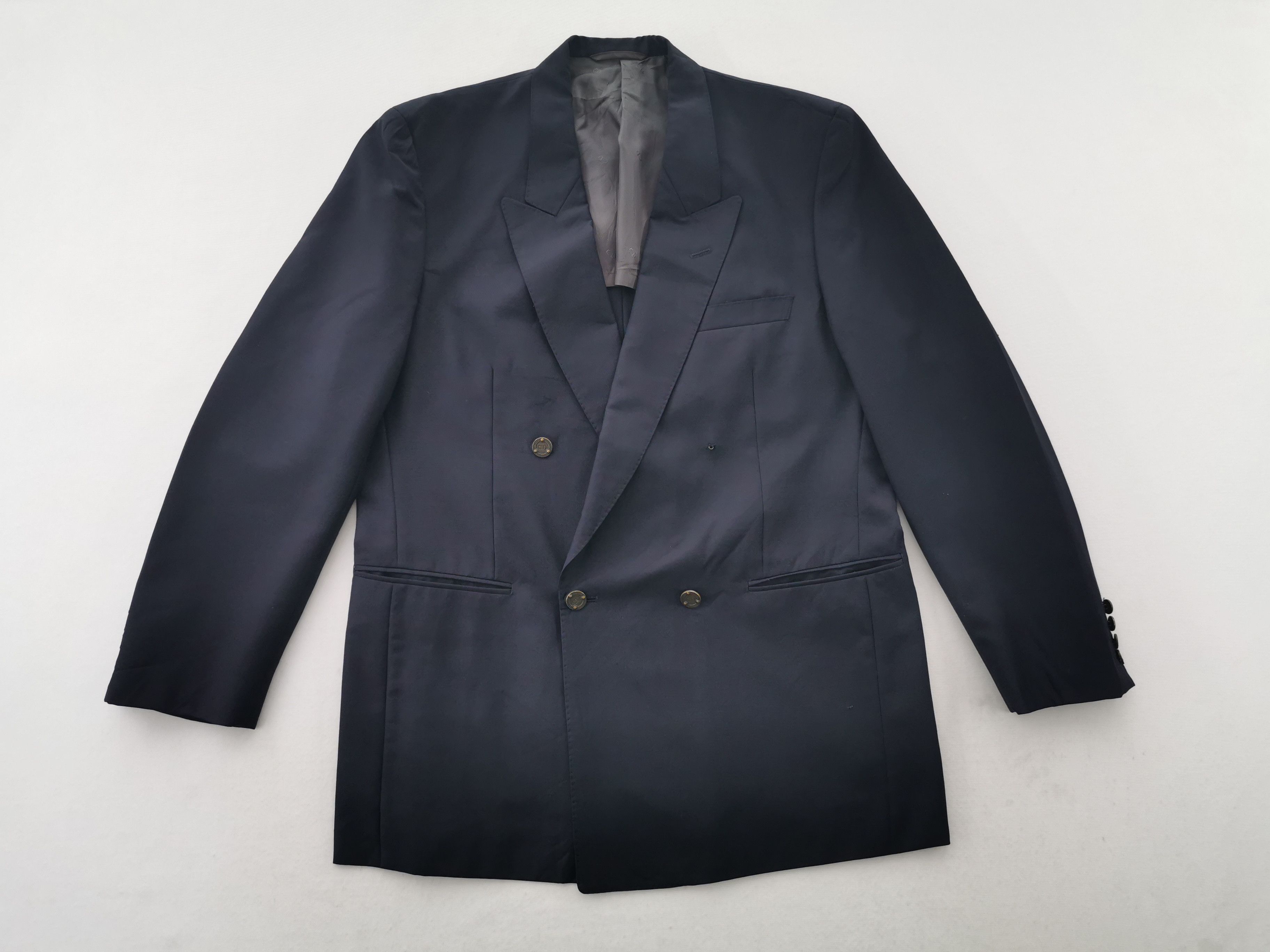 Christian Dior Monsieur Vintage 90's Christian Dior Wool Blazer Made In Italy Size 44R - 3 Thumbnail