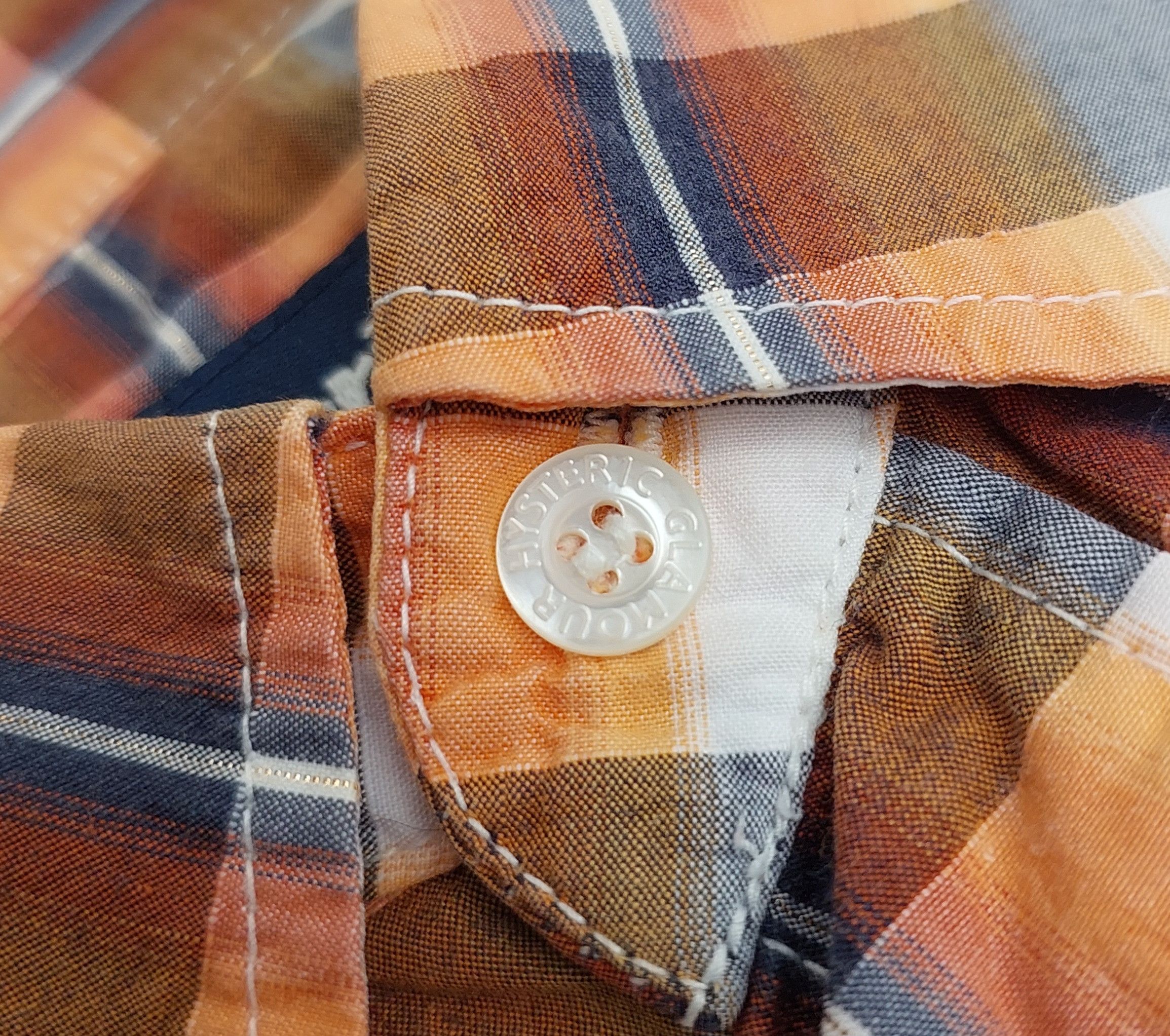 Hysteric Glamour Hysteric Glamour Plaid pearl button L/s shirt Size US M / EU 48-50 / 2 - 7 Thumbnail