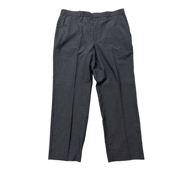 Perry Ellis PERRY ELLIS Pants 36/30 Gray Checkered Classic Fit | Grailed