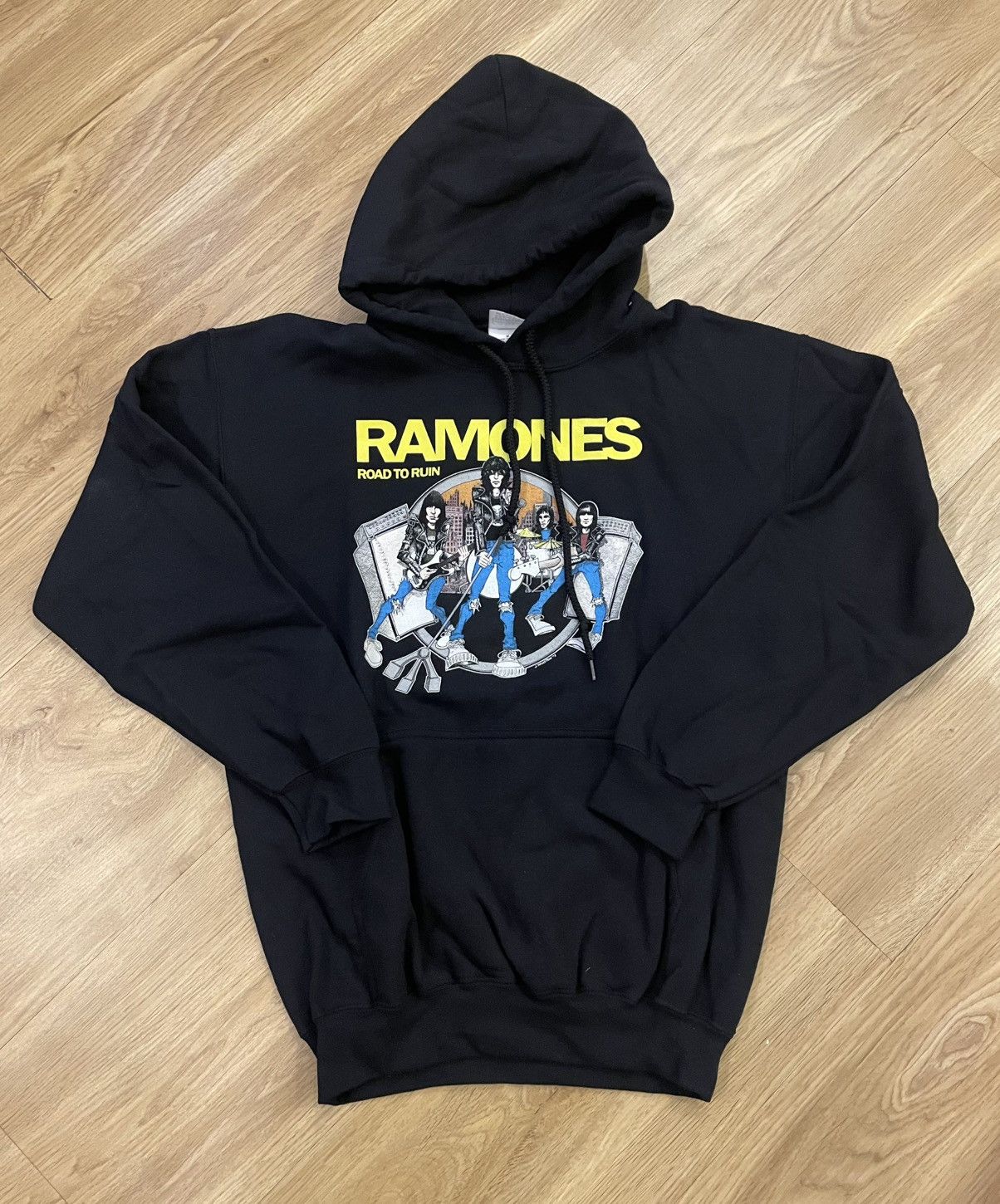 Vintage Vintage Rare 90s Ramones Road to Ruin Band Hoodie Jacket Size US M / EU 48-50 / 2 - 1 Thumbnail