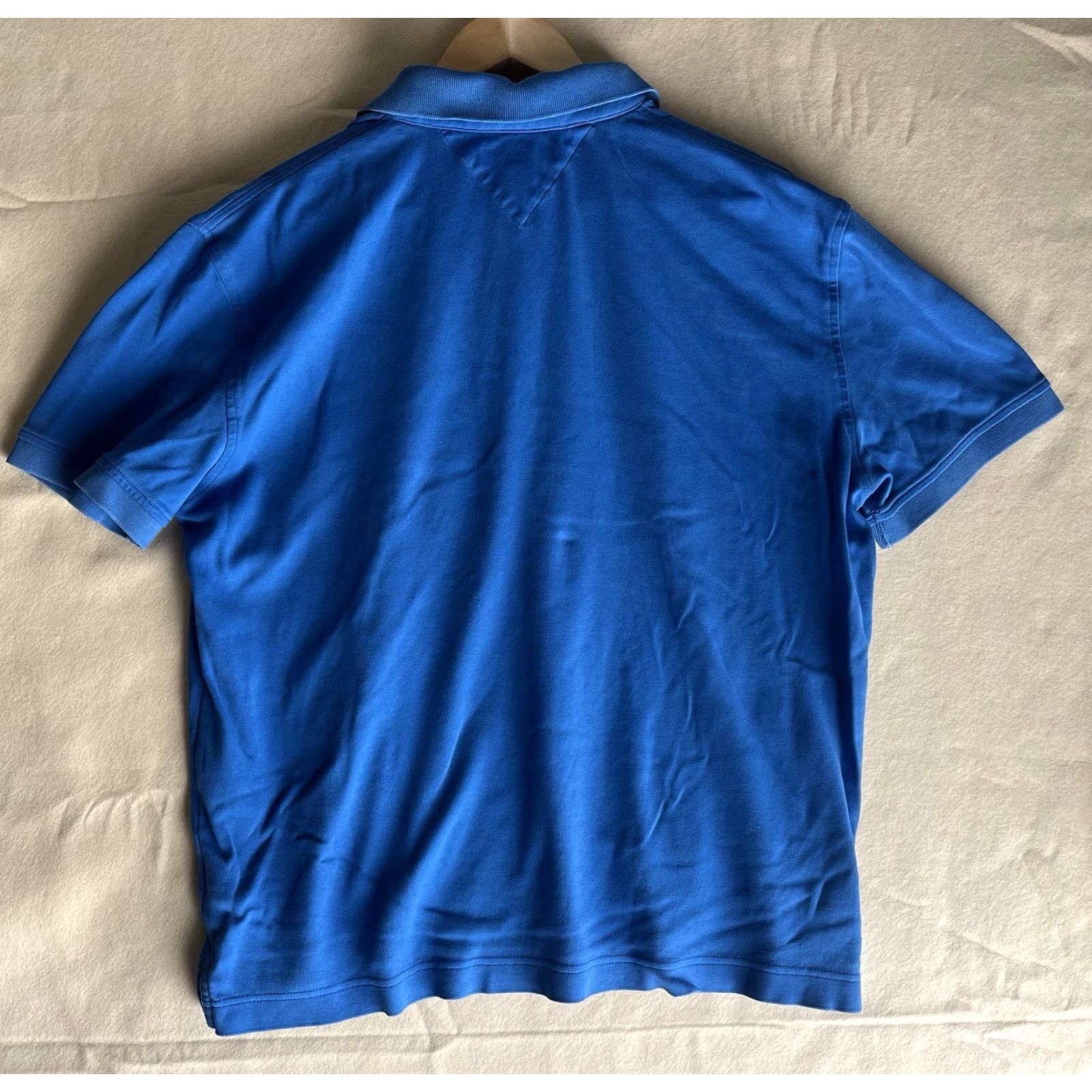 Tommy Hilfiger Tommy Hilfiger Polo Shirt Men Blue Classic Fit Short Sleeve Size L Size US L / EU 52-54 / 3 - 2 Thumbnail