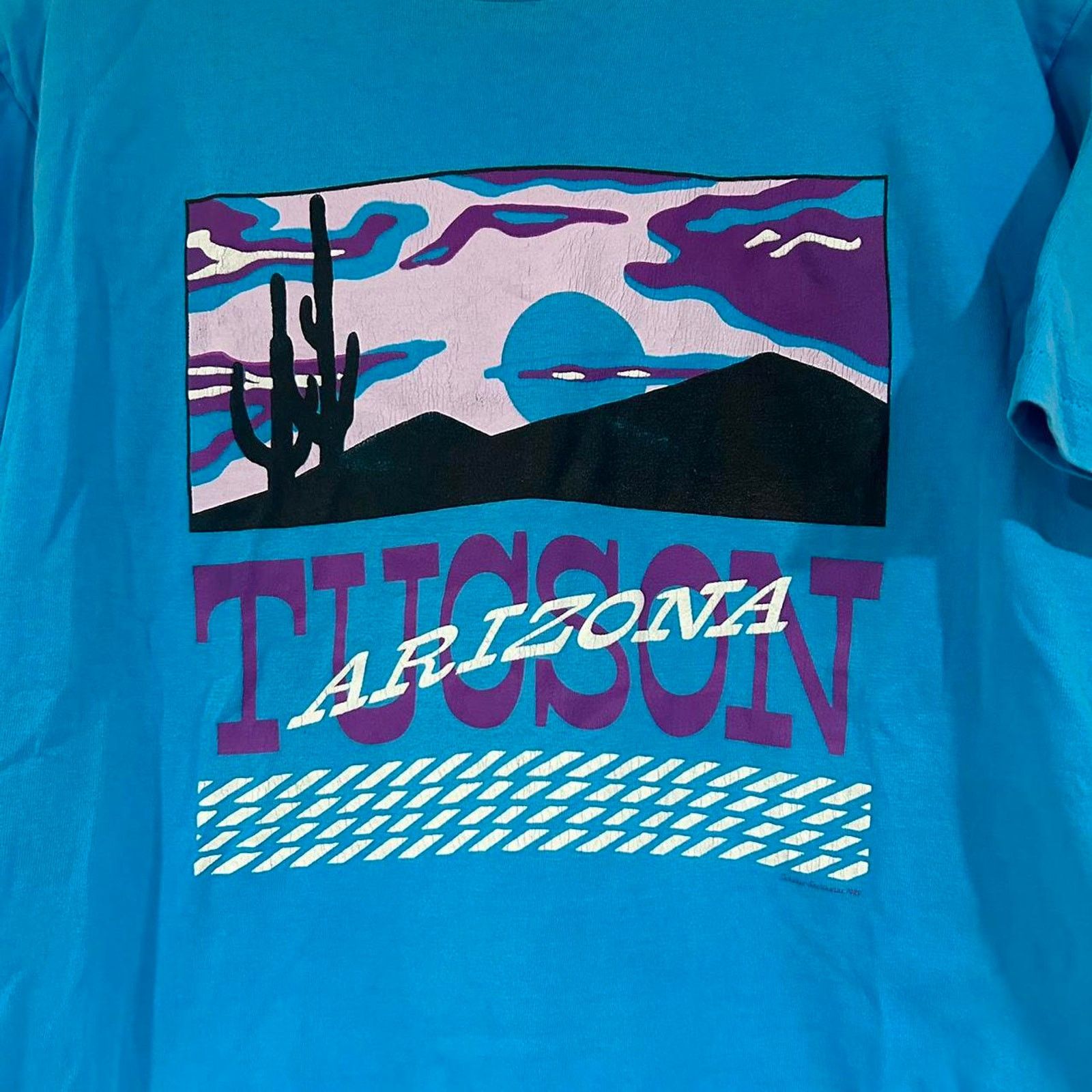 Other Vintage 1989 Tuscon Arizona Cactus Nature Tee Shirt Size US L / EU 52-54 / 3 - 2 Thumbnail