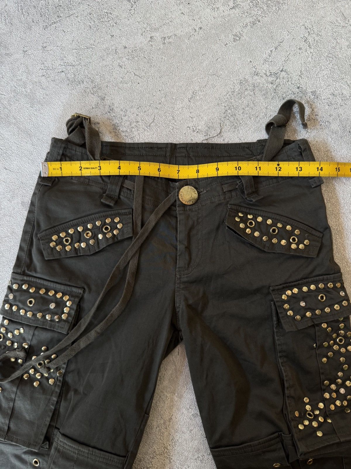 Hysteric Glamour Y2k Chuangba Jeans Studded Ifsixwasnine lgb short pants Size US 27 - 10 Thumbnail