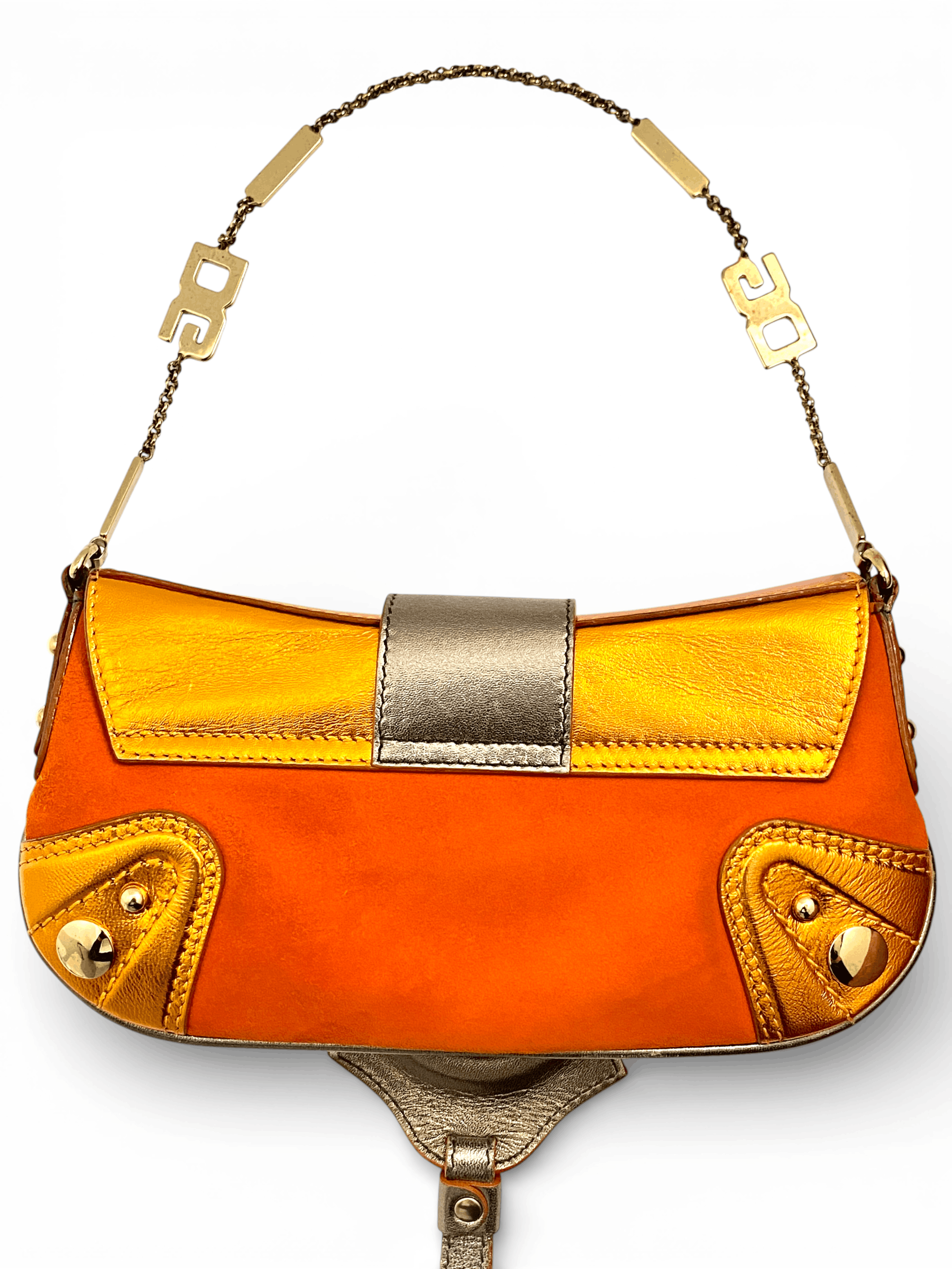 Dolce & Gabbana Dolce & Gabbana DG D-Ring Baguette Chain Shoulder Hand Bag Size ONE SIZE - 10 Thumbnail