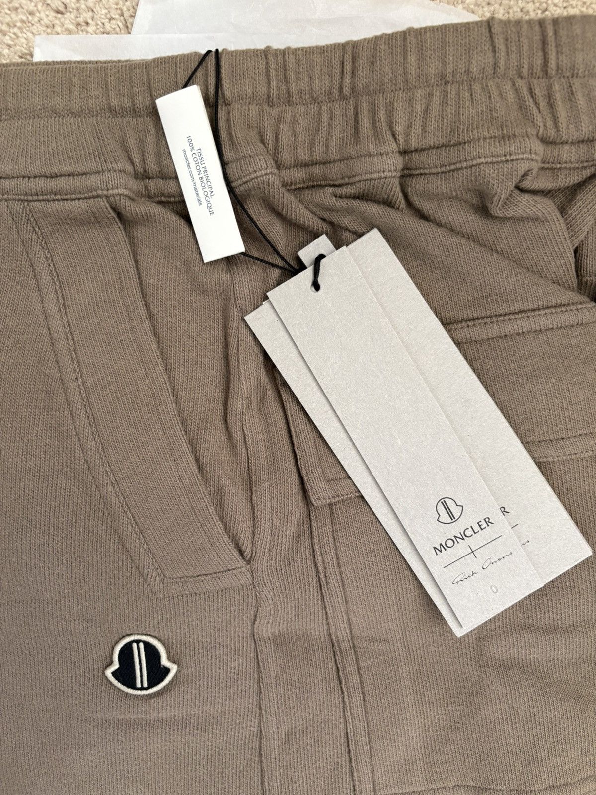 Moncler × Rick Owens Rick Owens x Moncler bela lounge pants Size US 27 - 3 Thumbnail