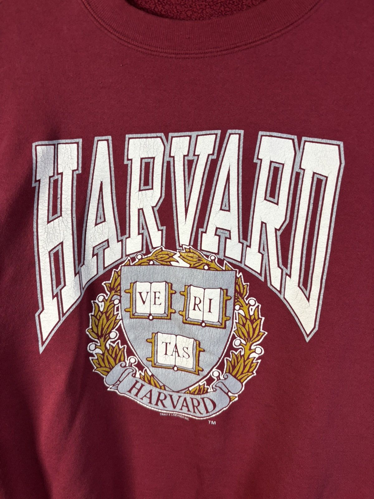 Other Vintage 90 Harvard University Crewneck Sweatshirt USA Made L Size US L / EU 52-54 / 3 - 2 Thumbnail