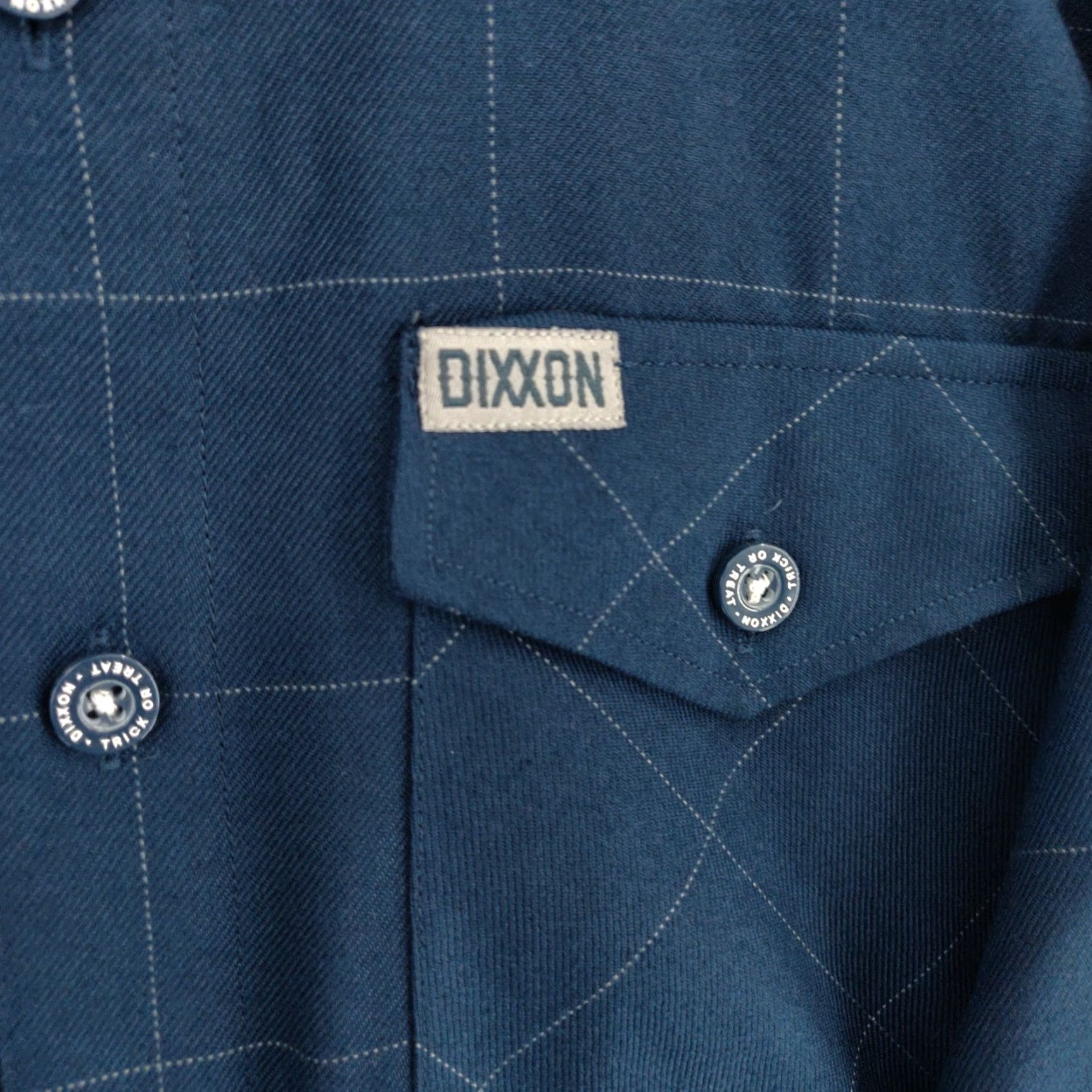 Vintage Dixxon The Myers Shirt Mens S Blue Plaid Long Sleeve Button-Up Shirt - Vintage? No => Dixxon The Myers Shirt Mens S Blue Plaid Long Sleeve Button-Up Size US S / EU 44-46 / 1 - 7 Thumbnail