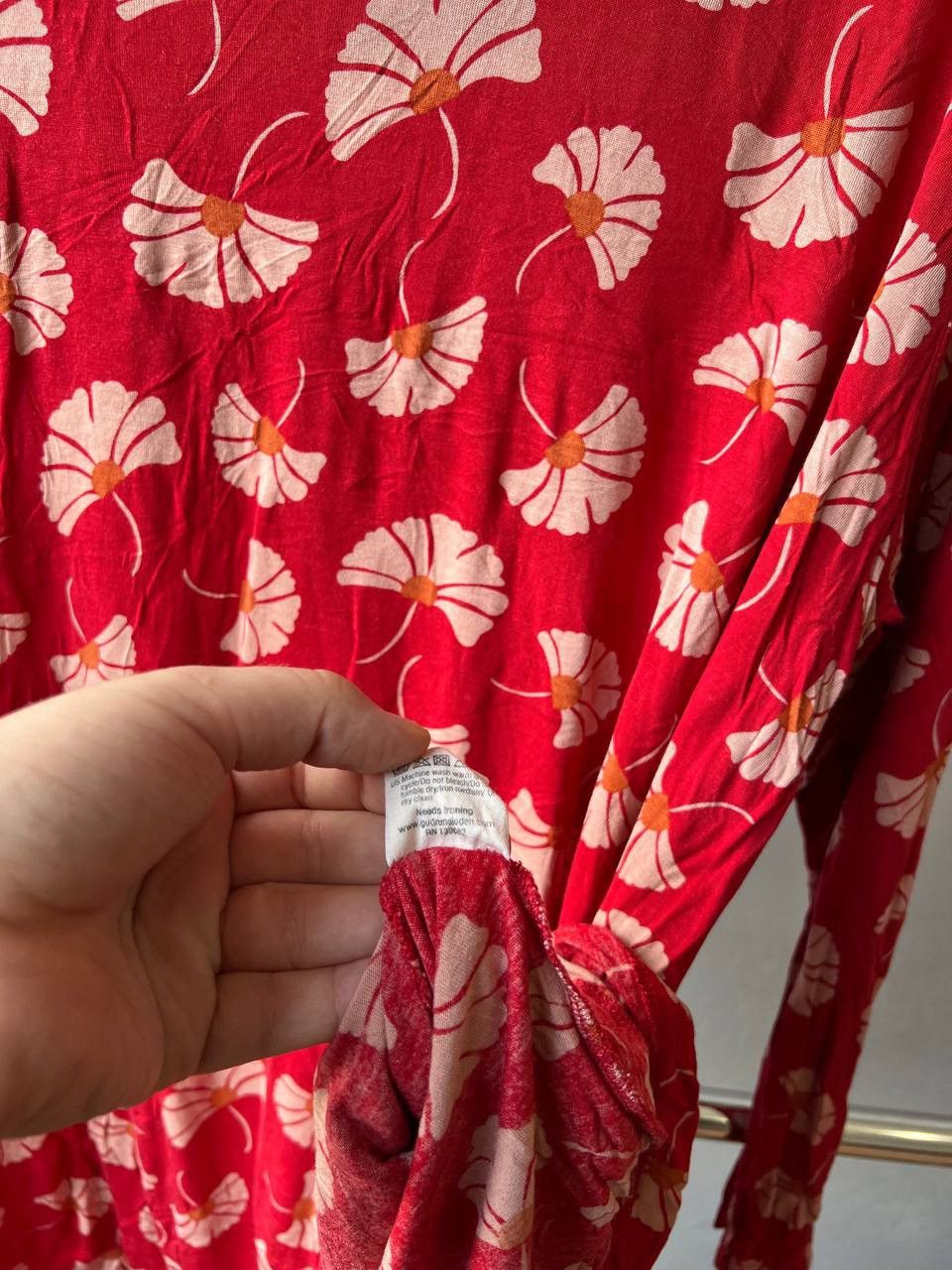 Gudrun Sjoden GUDRUN SJODEN ORGANIC FLOWERS ART TUNIC DRESS SIZE XXL Size XXL / US 16-18 / IT 52-54 - 9 Thumbnail