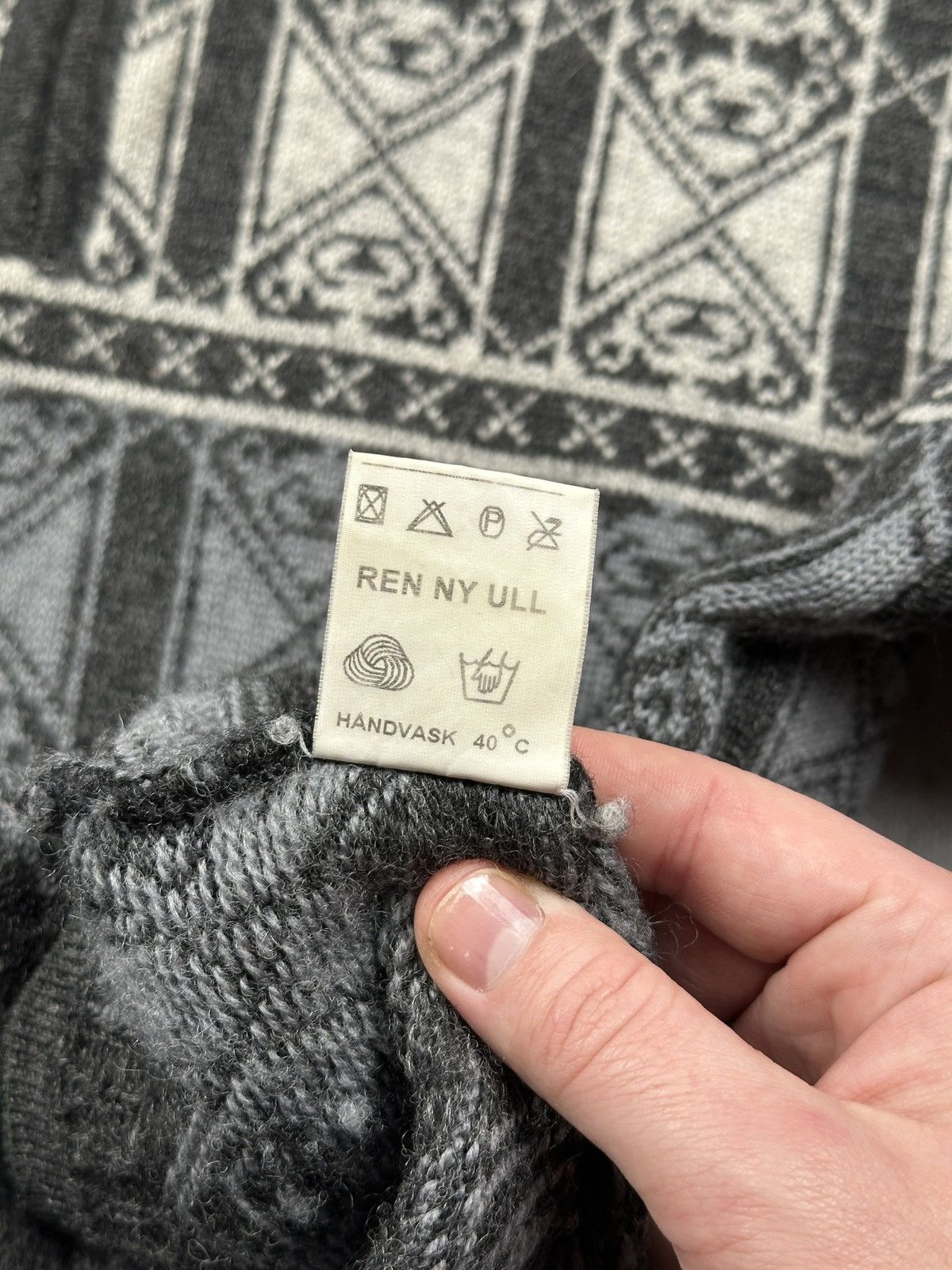 Dale Of Norway Skjaeveland Norwegian Wool Half Zip Knit Sweater Oslo 1000 Size US L / EU 52-54 / 3 - 12 Thumbnail