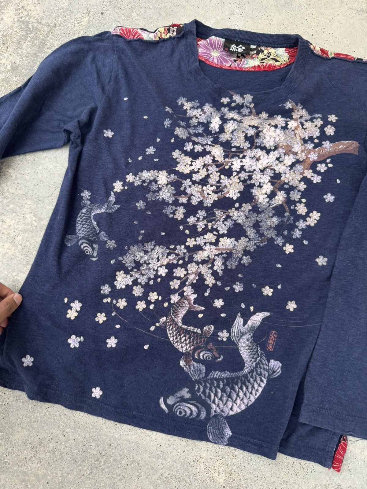 If Six Was Nine Archival Floral Japanese Tattoo ifsixwasnine Styled Tees Size US M / EU 48-50 / 2 - 3 Thumbnail