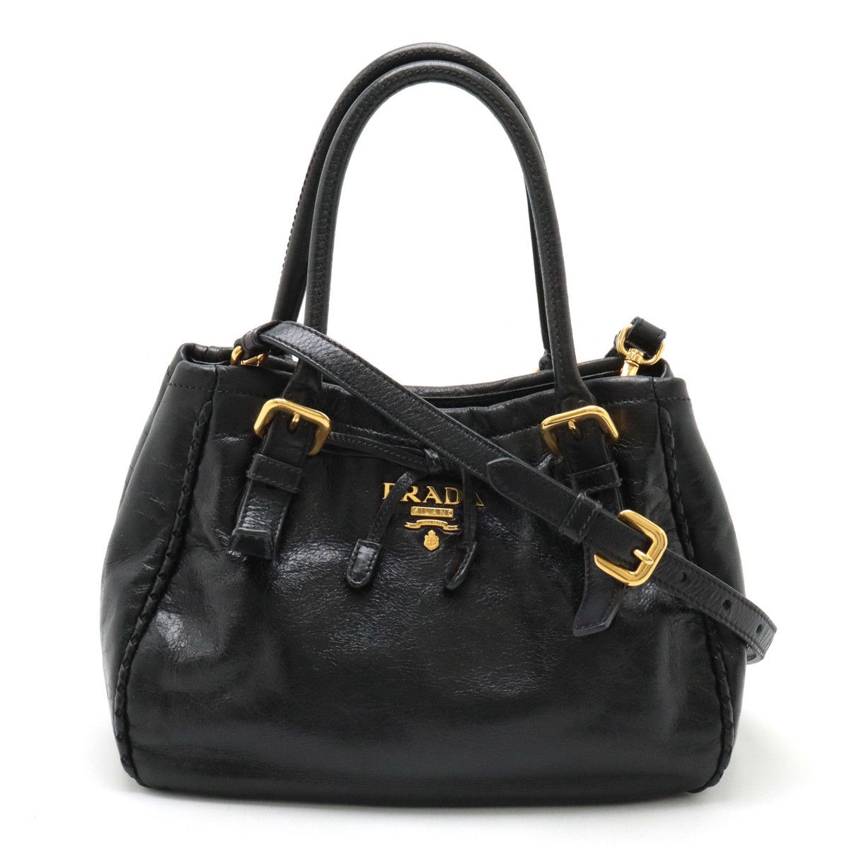 Prada Prada Prada Leather Ribbon 2WAY Handbag Shoulder Bag BN1867 Leather Handbag BN1867 in Great Condition Size ONE SIZE - 1 Thumbnail