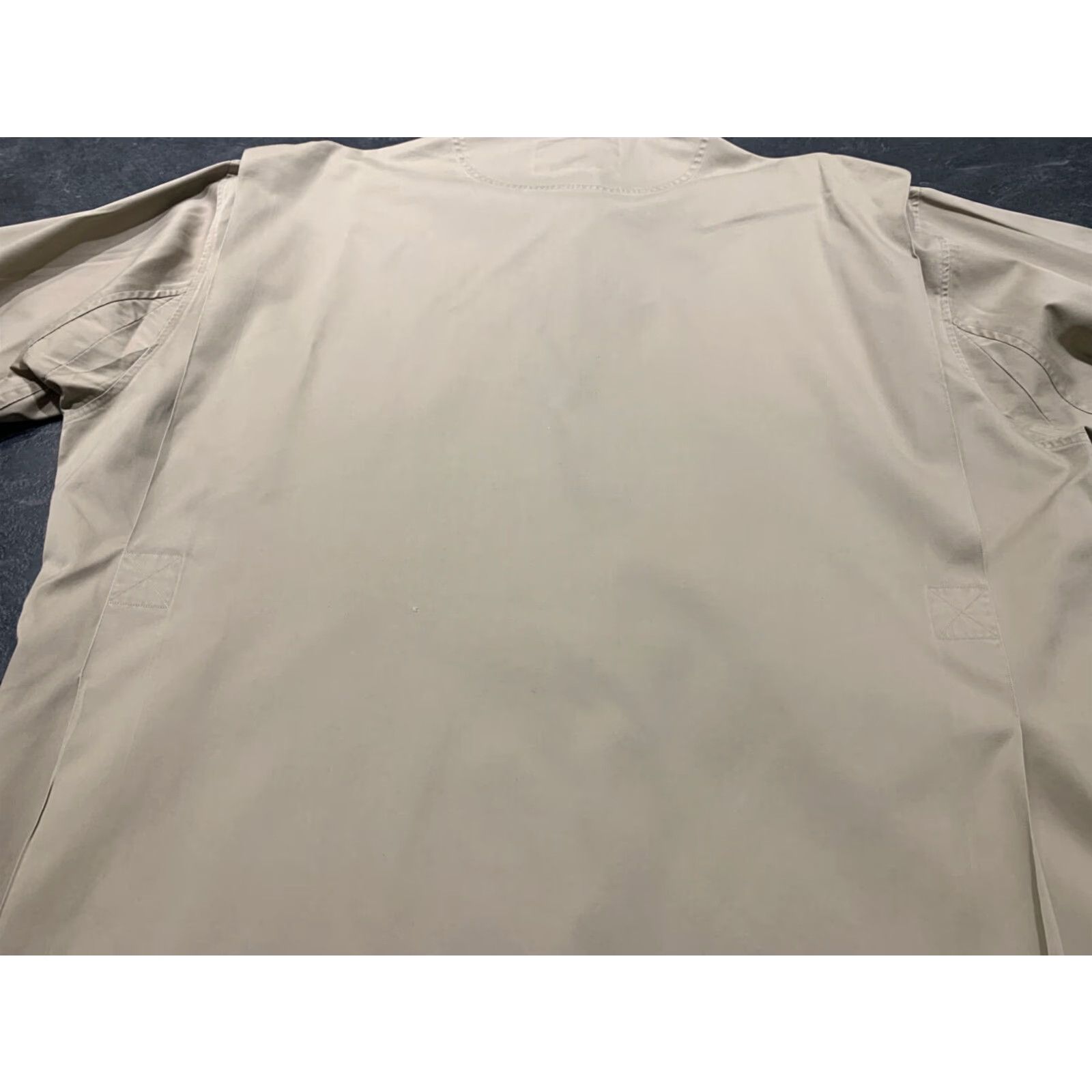 Duluth Pack VINTAGE Duluth Trading Beige Work Button-Up Shirt 2XL Long Sleeve Mens Size US XXL / EU 58 / 5 - 7 Thumbnail
