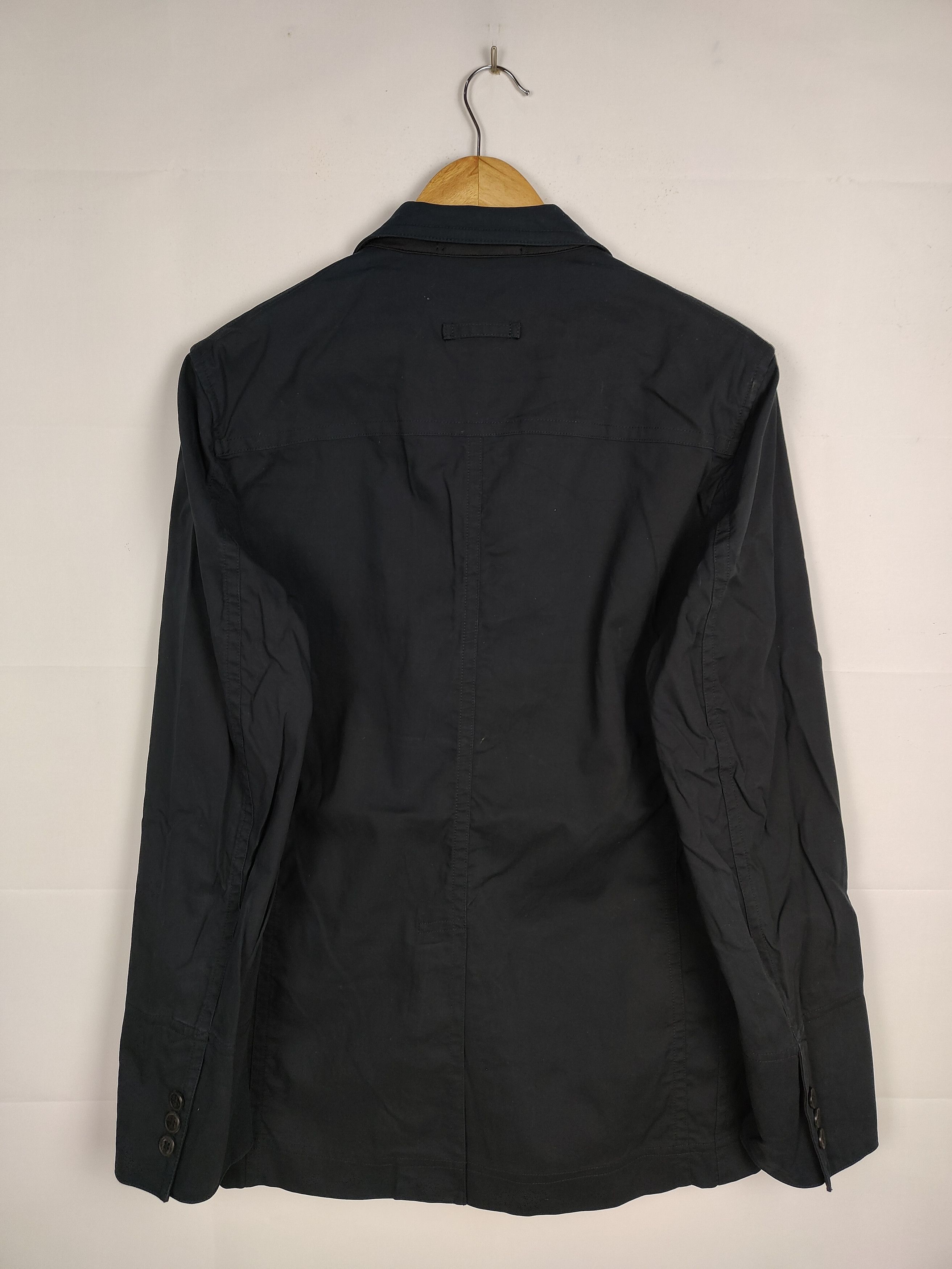 Jean Paul Gaultier Jean Paul Gaultier Cotton Black Jacket Size US M / EU 48-50 / 2 - 6 Thumbnail