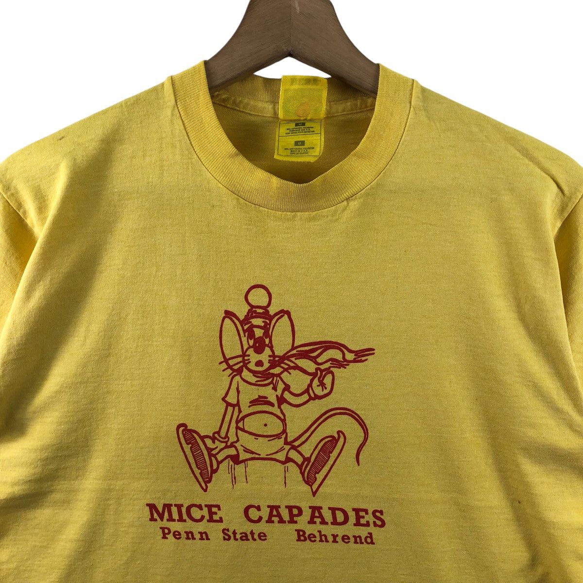Cartoon Network × Vintage Vintage MICE CAPADES Penn State Behrend Tee Shirt Cartoon Size US M / EU 48-50 / 2 - 2 Thumbnail