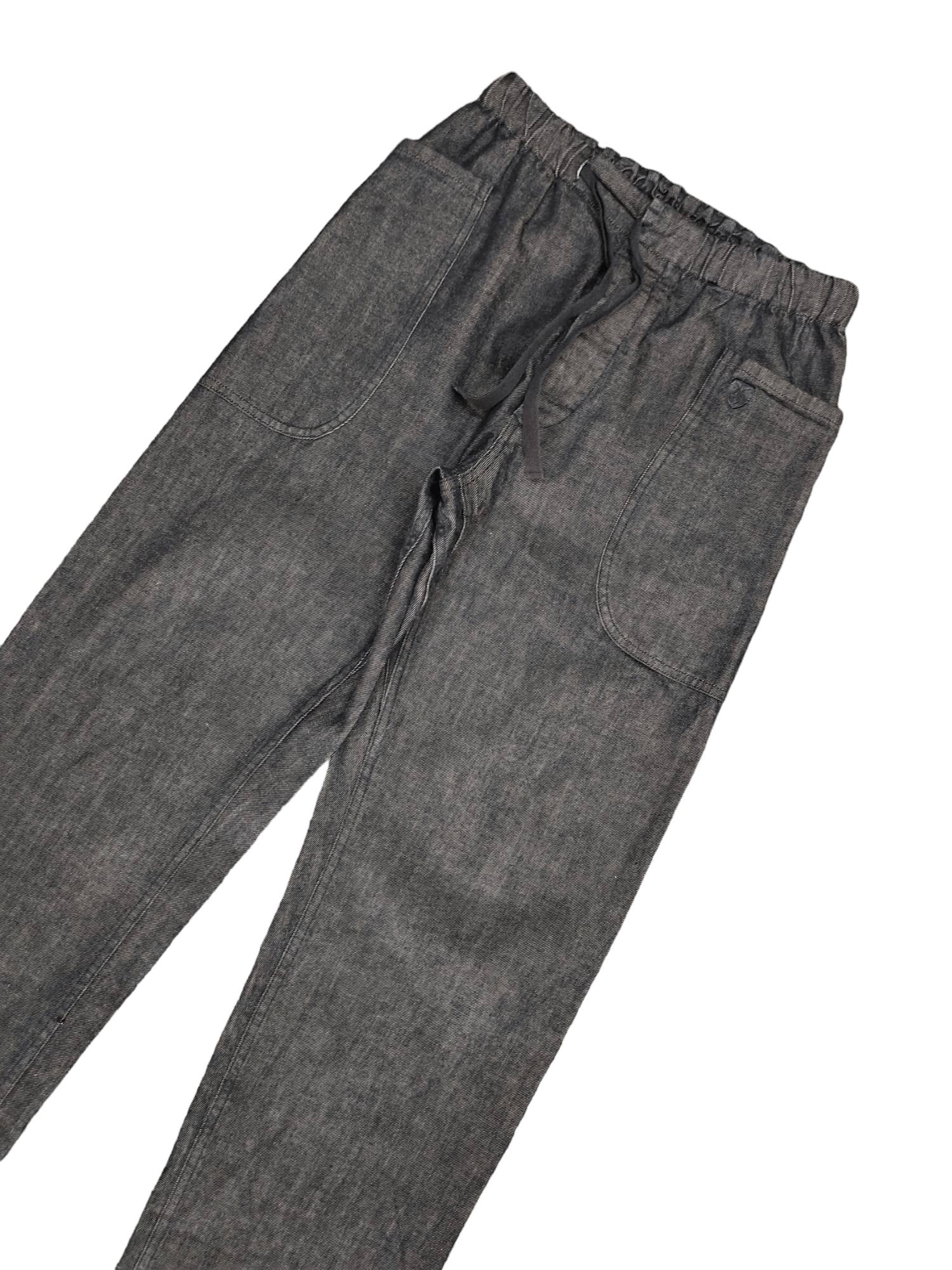 Orcival Orcival France Indigo Workwear Drawstring Relaxed Pants Size US 31 - 5 Thumbnail