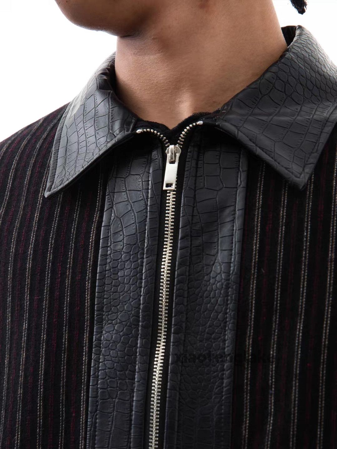 Vintage Unisex utility loose striped skate hiphop yuppie jacket Size US L / EU 52-54 / 3 - 4 Thumbnail