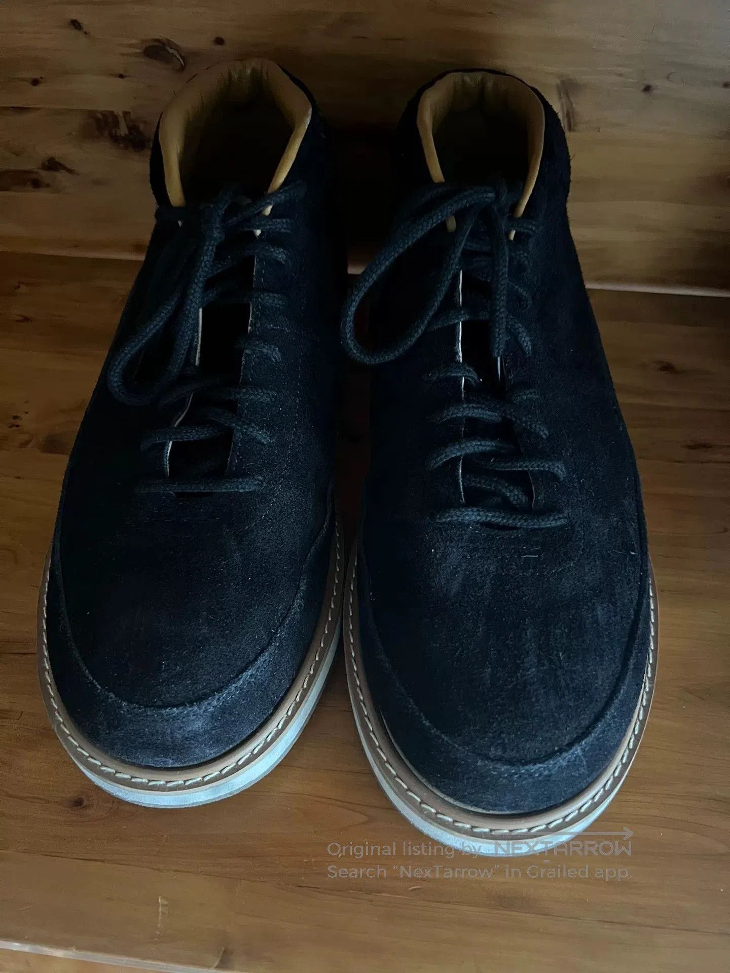 Japanese Brand Blueover Japanese Retro Mid-Top Sneakers. Size US 10 / EU 43 - 2 Thumbnail
