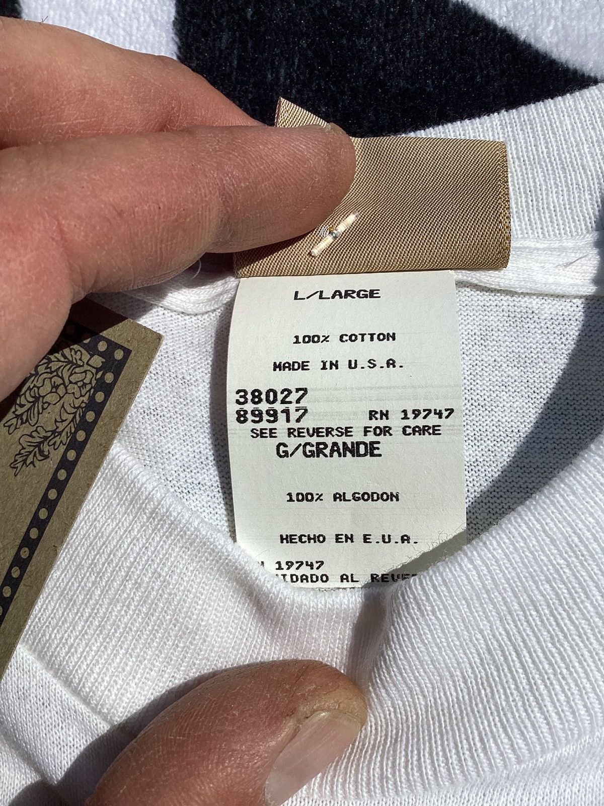 Other Vtg 1990s/Y2K Sasson jeans company USA made single stitch T Size US L / EU 52-54 / 3 - 4 Thumbnail