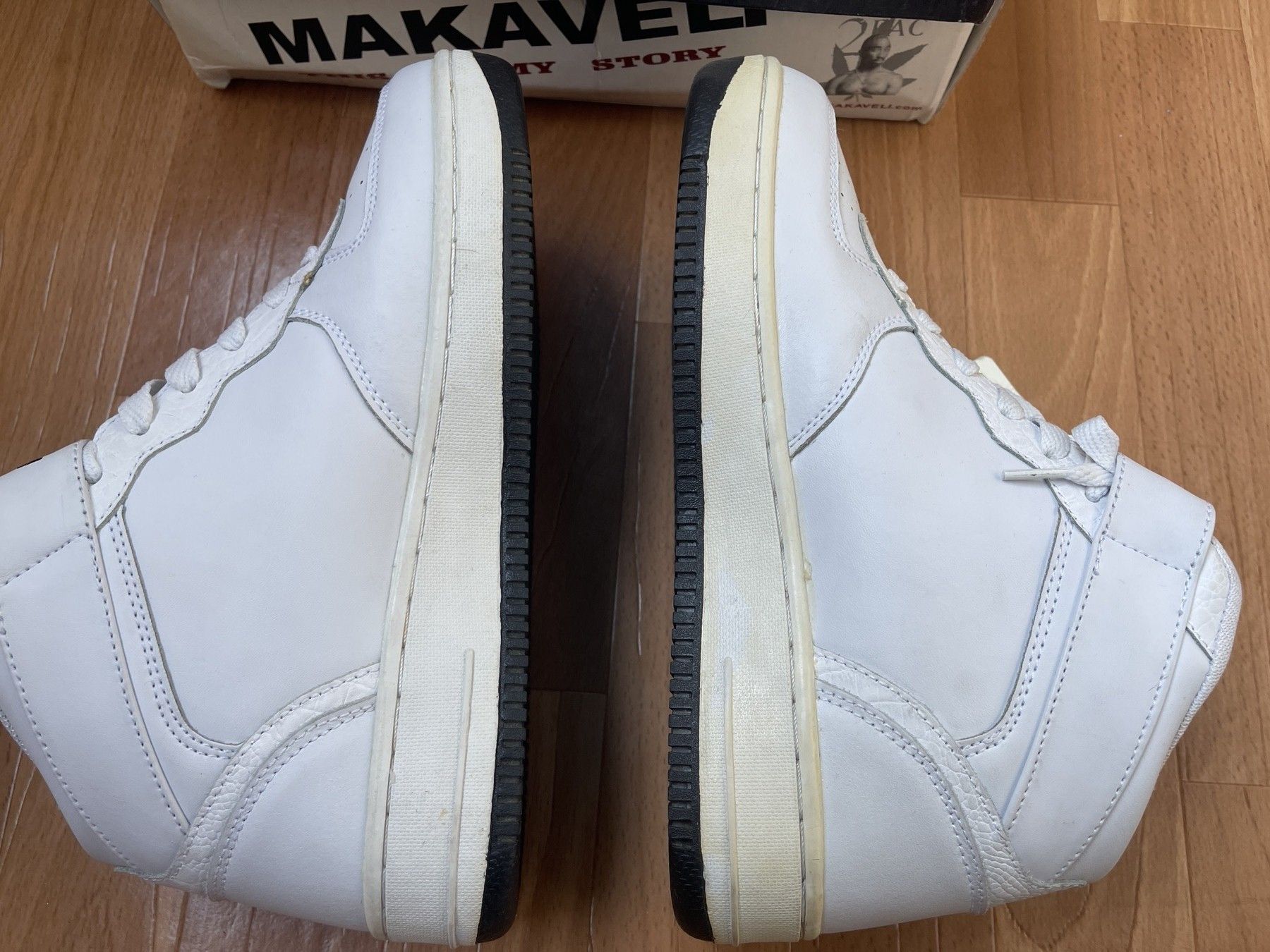 Makaveli MAKAVELI Branded sneakers, 2Pac shoes, Hi Top vintage US 9 Size US 9 / EU 42 - 13 Thumbnail