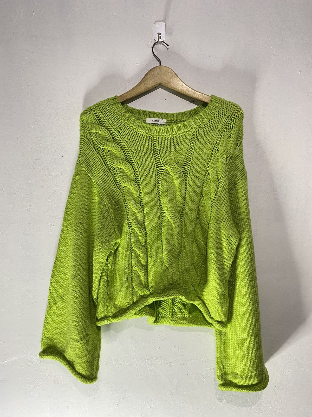 Beams Plus × Hysteric Glamour × Japanese Brand Cable wool knit sweatshirts Size US L / EU 52-54 / 3 - 1 Thumbnail