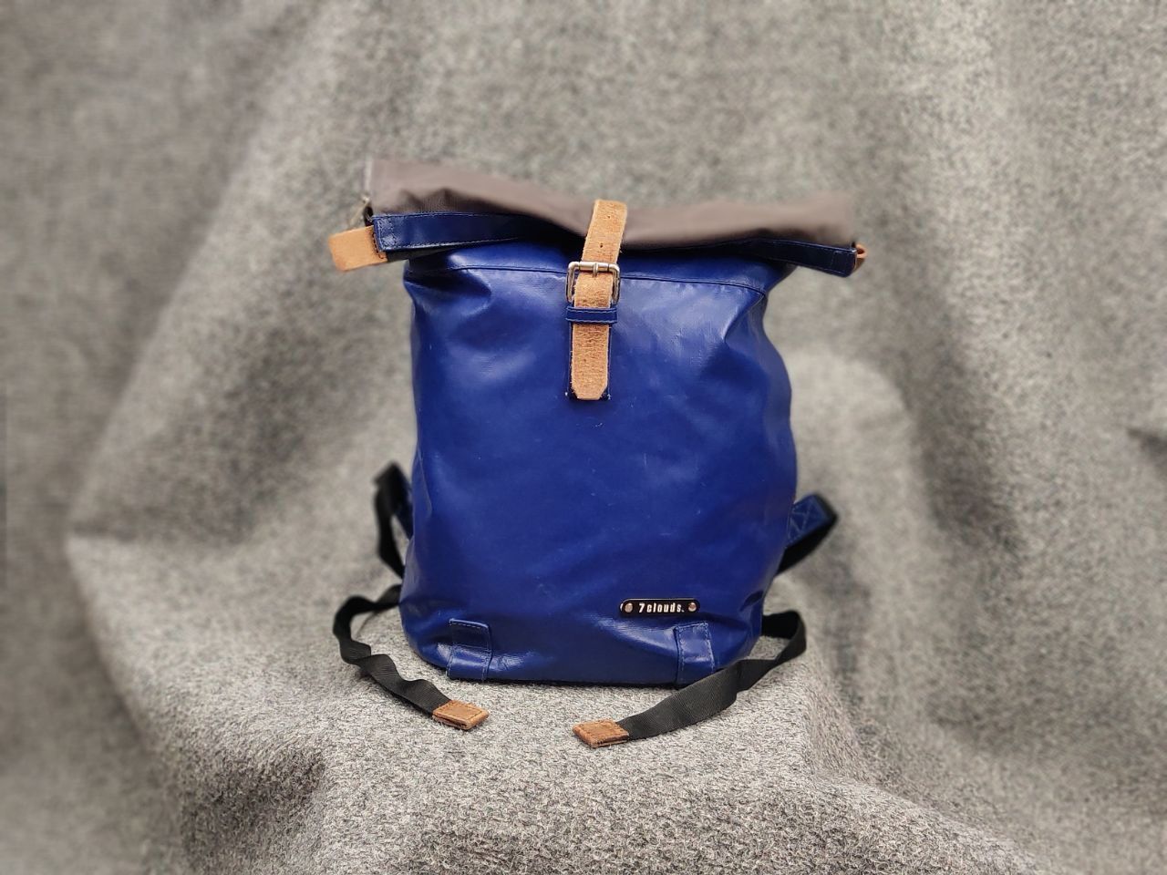 Japanese Brand 7Clouds Design Shopper Backpack Blue Japan Style Size ONE SIZE - 2 Thumbnail