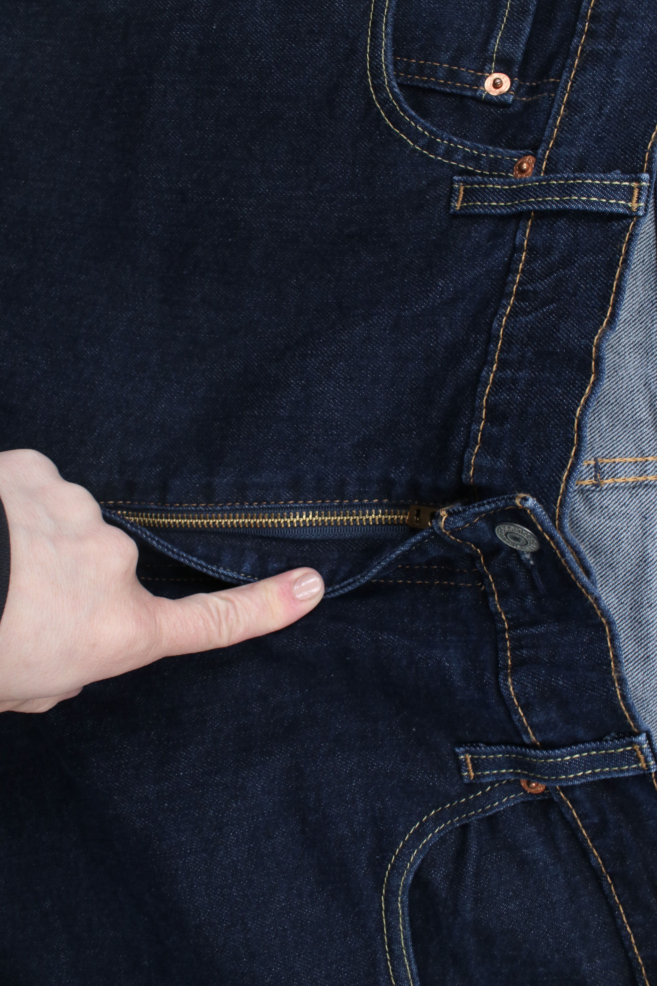 Levi's × Vintage Vintage Y2K Levis 514 Straight Leg Stretch Denim Jeans Size US 38 / EU 54 - 8 Thumbnail