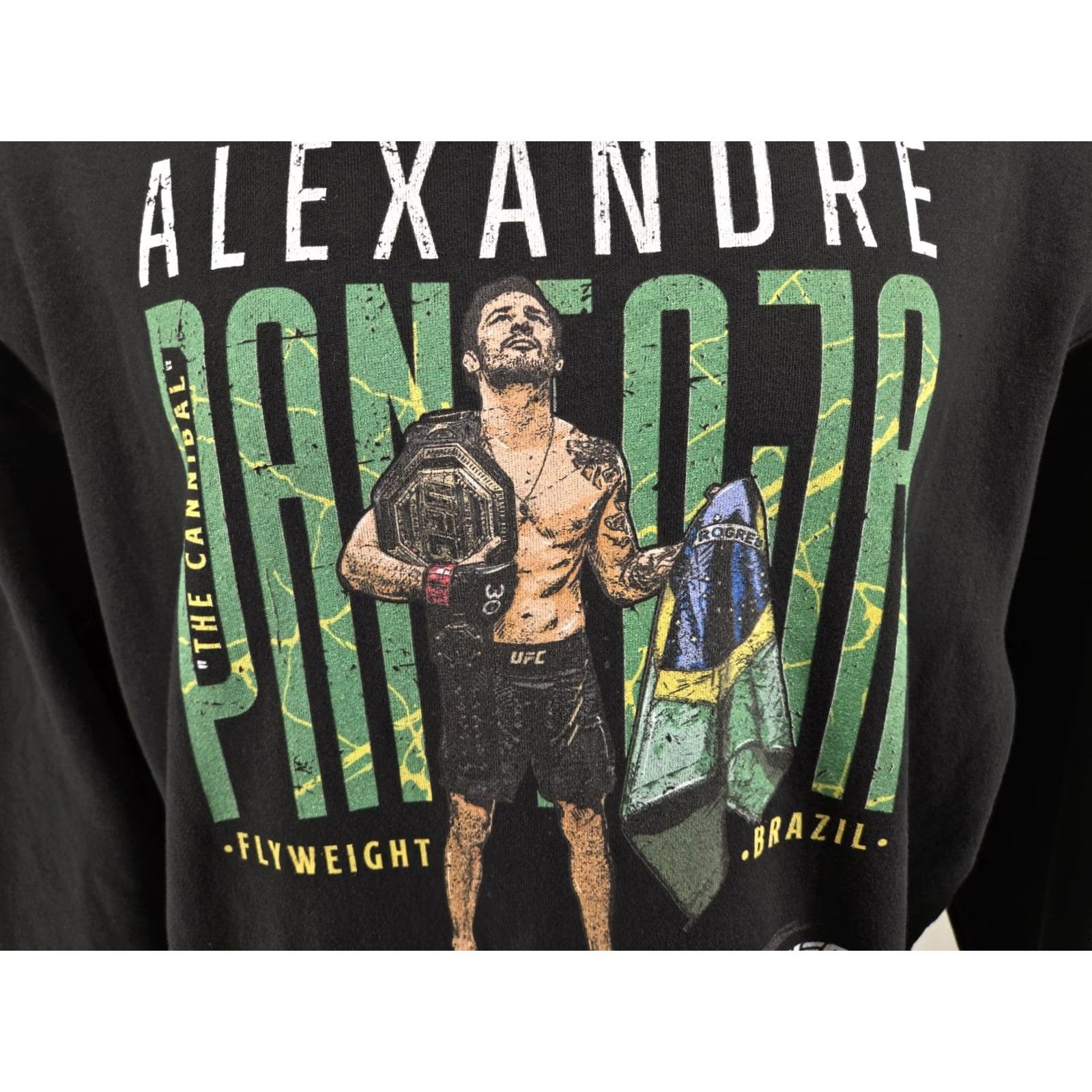 UFC 500 LEVEL UFC 500 LEVEL Pullover Hoodie Black Mens 3XL Size US XXL / EU 58 / 5 - 3 Thumbnail