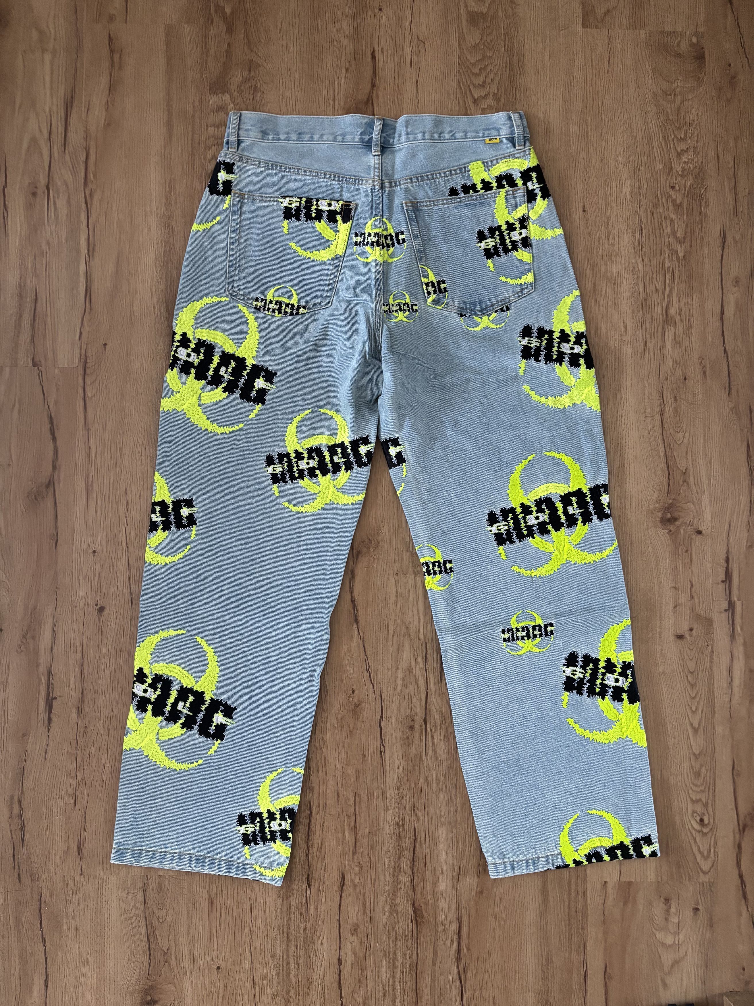 Golf Wang Golf Wang Biohazard Jeans Size US 34 / EU 50 - 2 Thumbnail