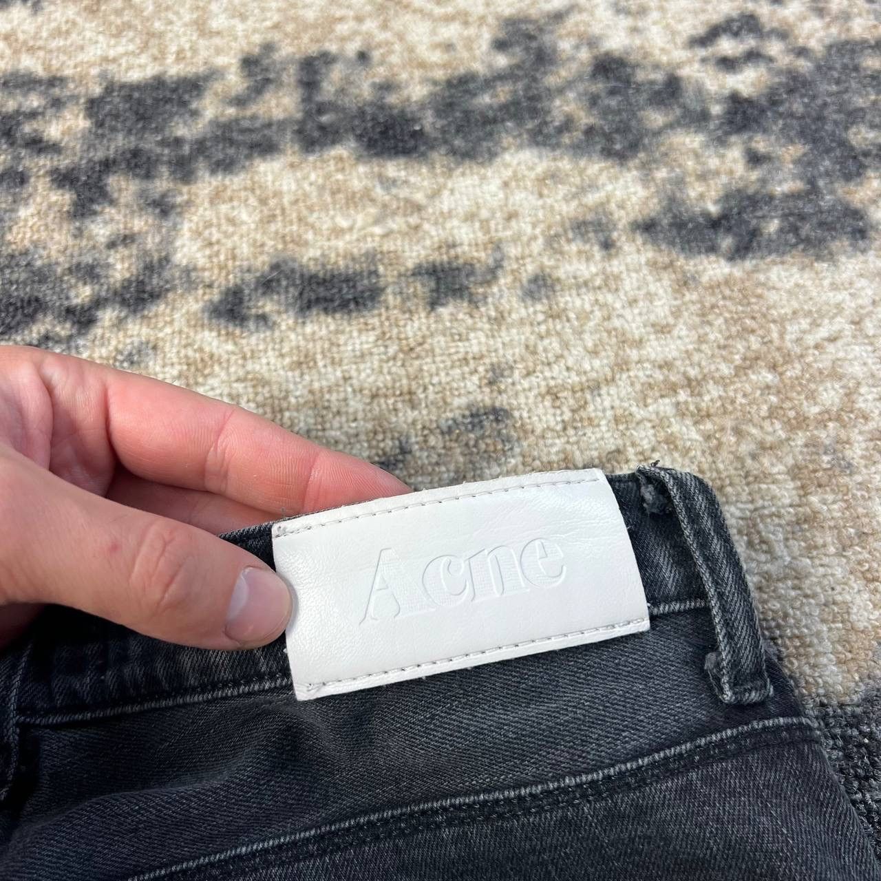 Acne Studios Acne Studios Slim Fit Gray Denim Jeans Luxury Y2K Size US 30 / EU 46 - 5 Thumbnail