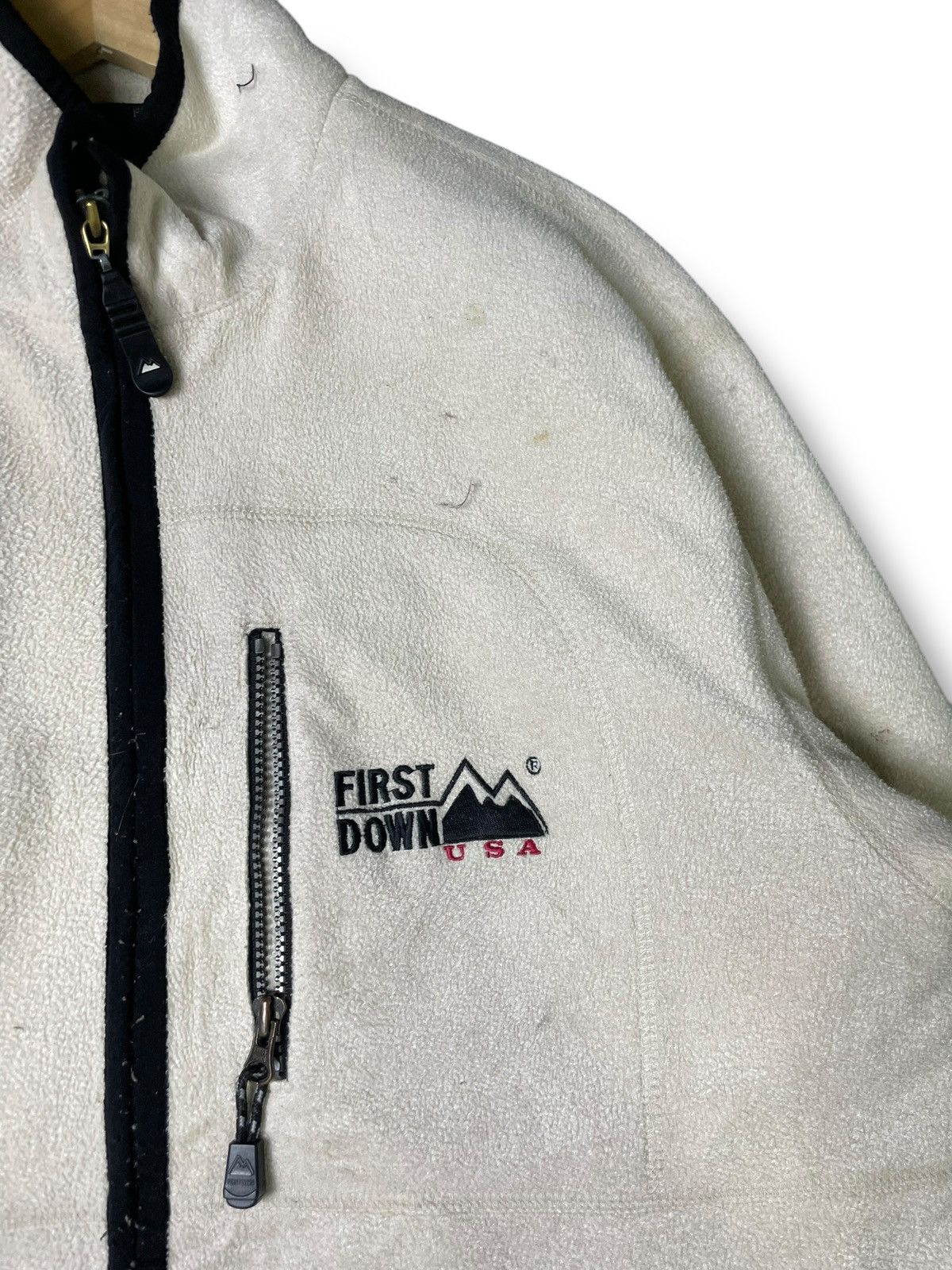 Patagonia × Vintage First Down USA Patagonia Style Fleece Jacket (51) Size US L / EU 52-54 / 3 - 8 Thumbnail