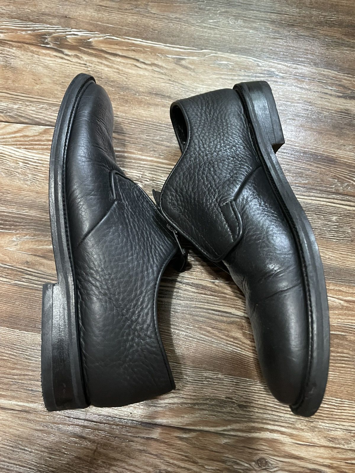 Opening Ceremony M14 Zip Up Leather Black Derby Oxford 41 9.5 MMM Style Size US 9.5 / EU 42-43 - 10 Thumbnail