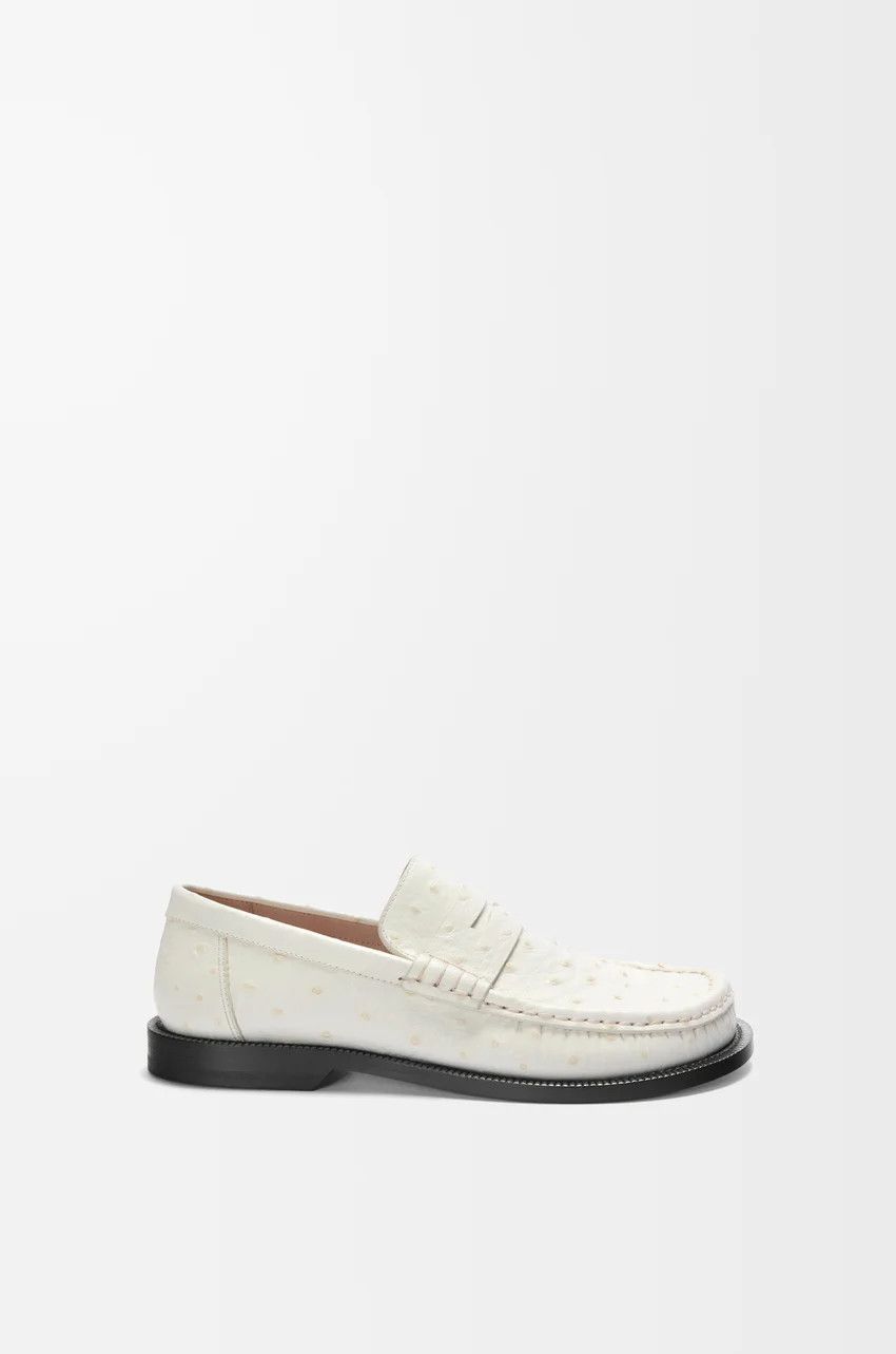 Loewe o1loc1c0525 Loafers in Ecru Size US 7 / IT 37 - 1 Thumbnail