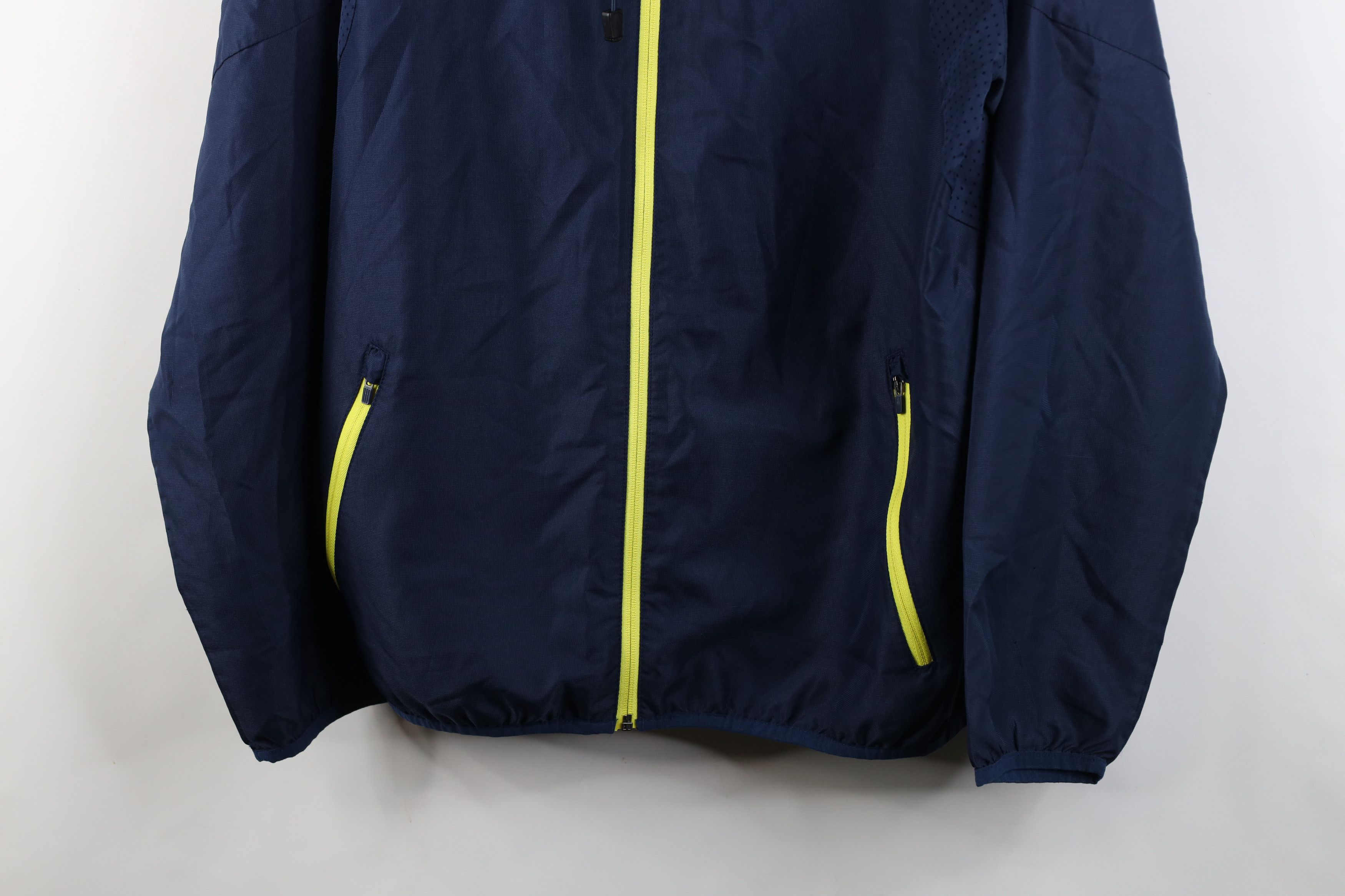 Adidas Adidas Issued University of Michigan Football Hooded Jacket Size US M / EU 48-50 / 2 - 3 Thumbnail
