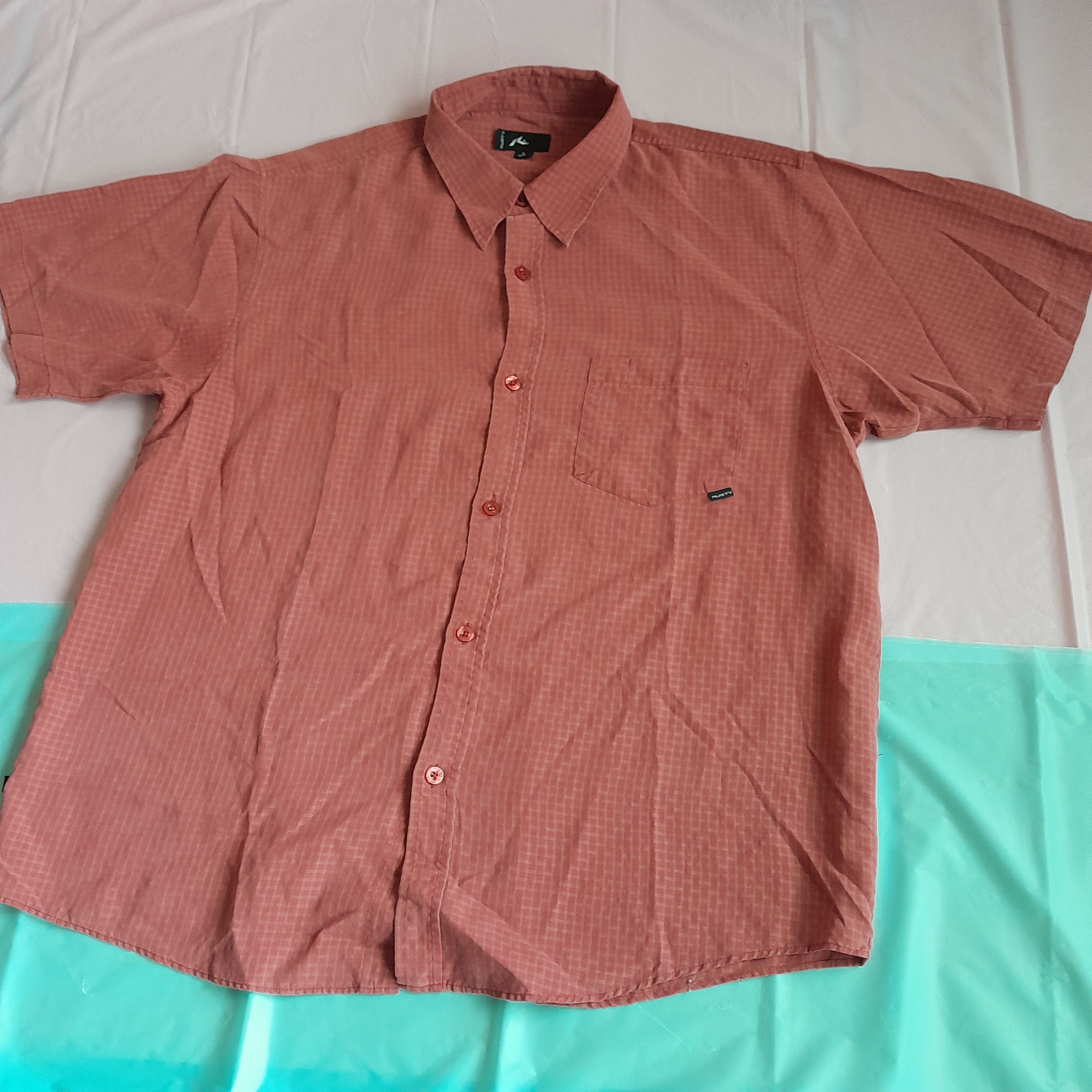 Rusty Rusty Men’s Button Up Short Sleeve Shirt Size US L / EU 52-54 / 3 - 1 Thumbnail