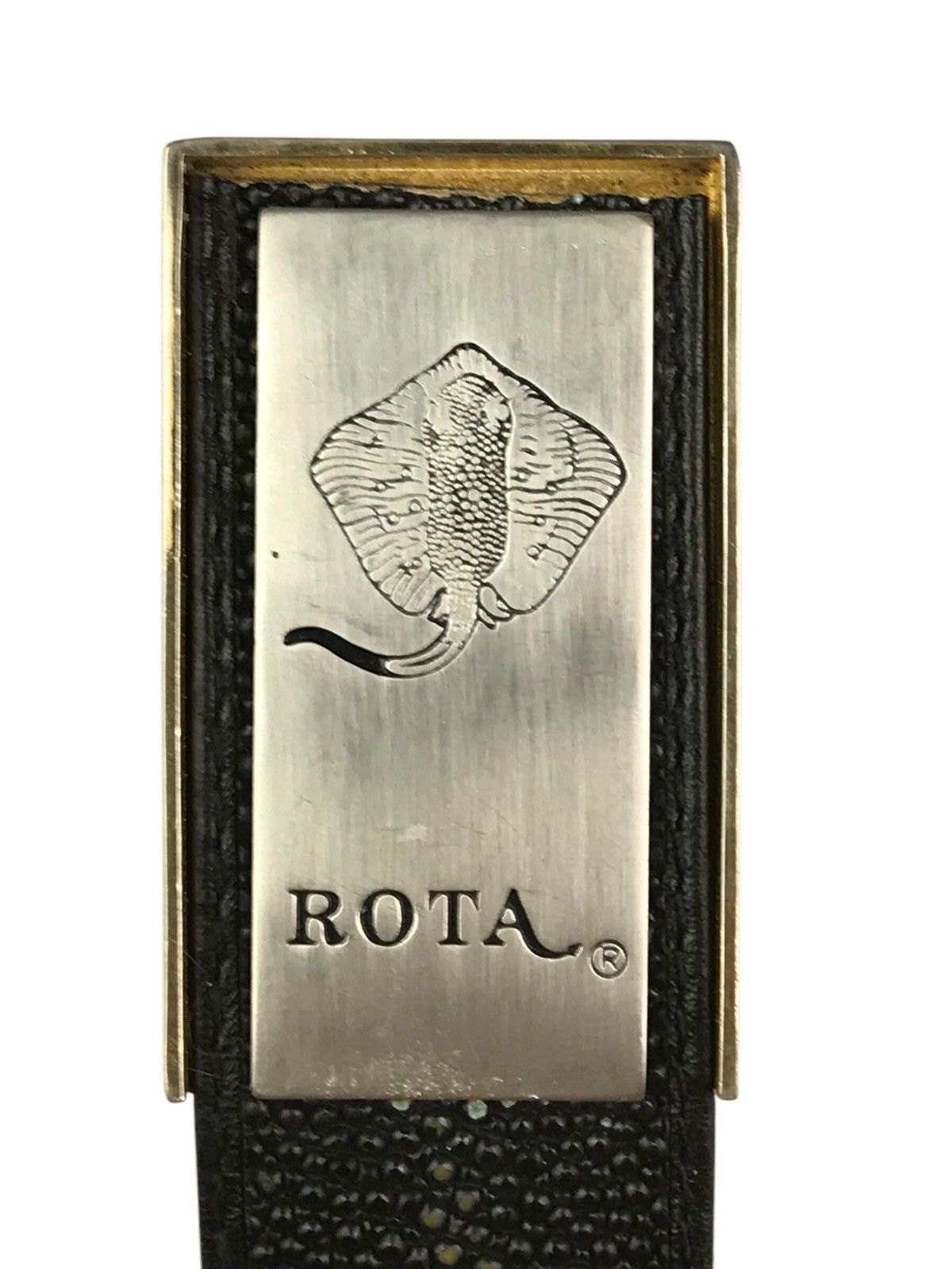 Rota × Vintage GENUINE STINGRAY SKIN WAIST BELT Size ONE SIZE - 7 Thumbnail