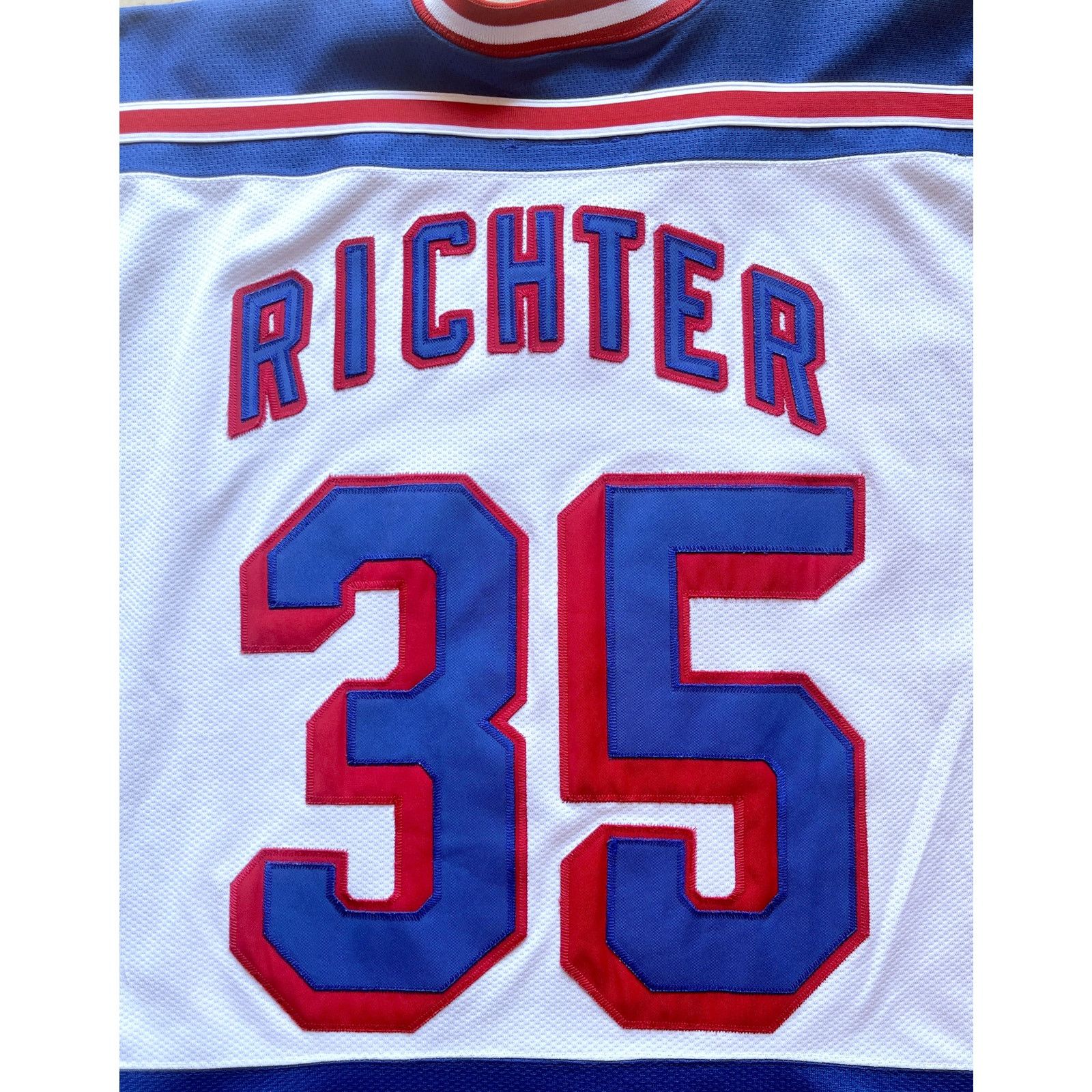 NHL × Starter RICHTER #35 New York Rangers STARTER jersey 2XL NHL vintage Size US XXL / EU 58 / 5 - 7 Thumbnail