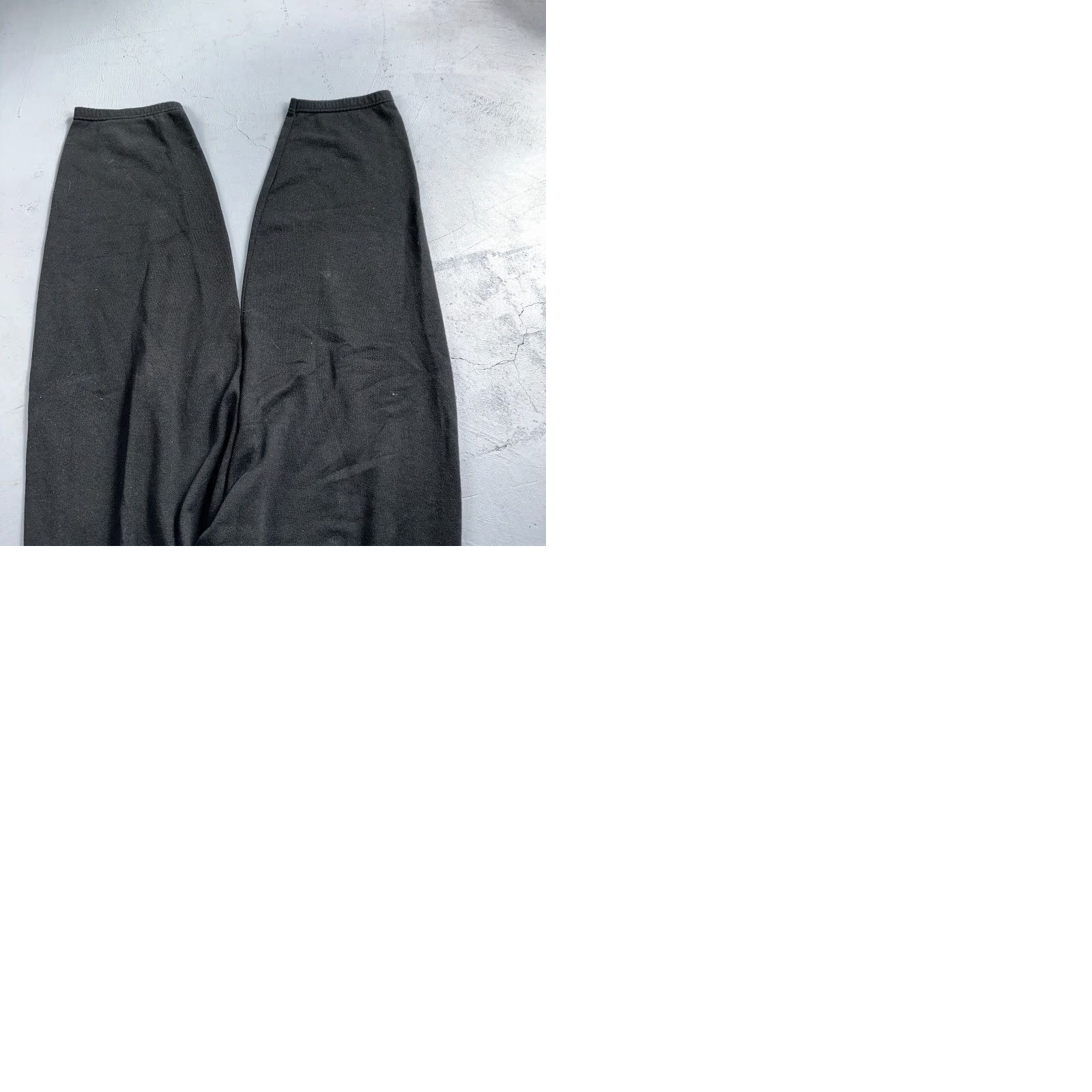Fruit Of The Loom VINTAGE Fruit of the Loom Sweatpants 70s Fleece Black Adult L Men Regular Drawstring 90s Theme Size US 33 - 10 Thumbnail