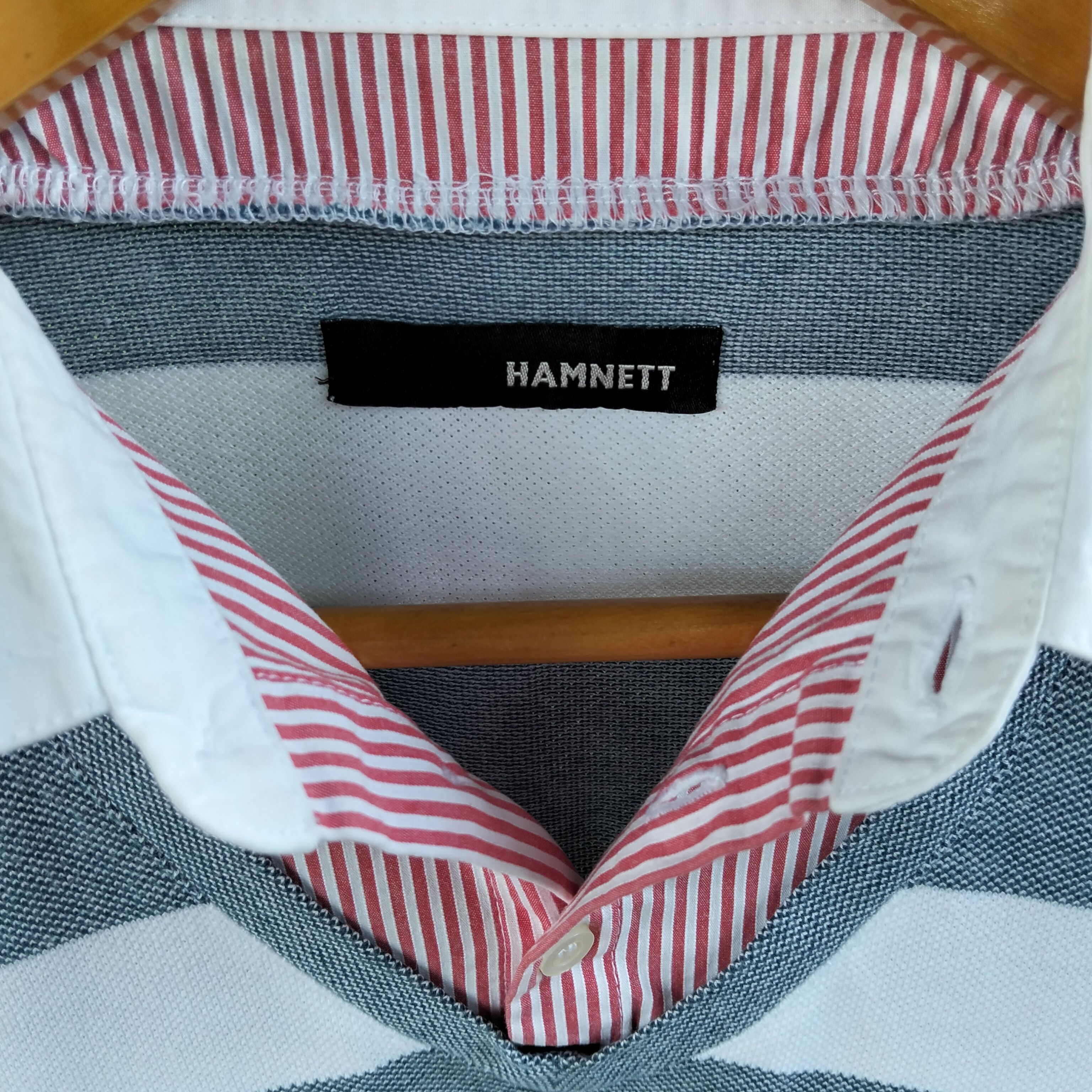Katharine Hamnett London Katharine Hamnett London Stripe Double Layer Long Sleeve Tee Size US S / EU 44-46 / 1 - 8 Thumbnail