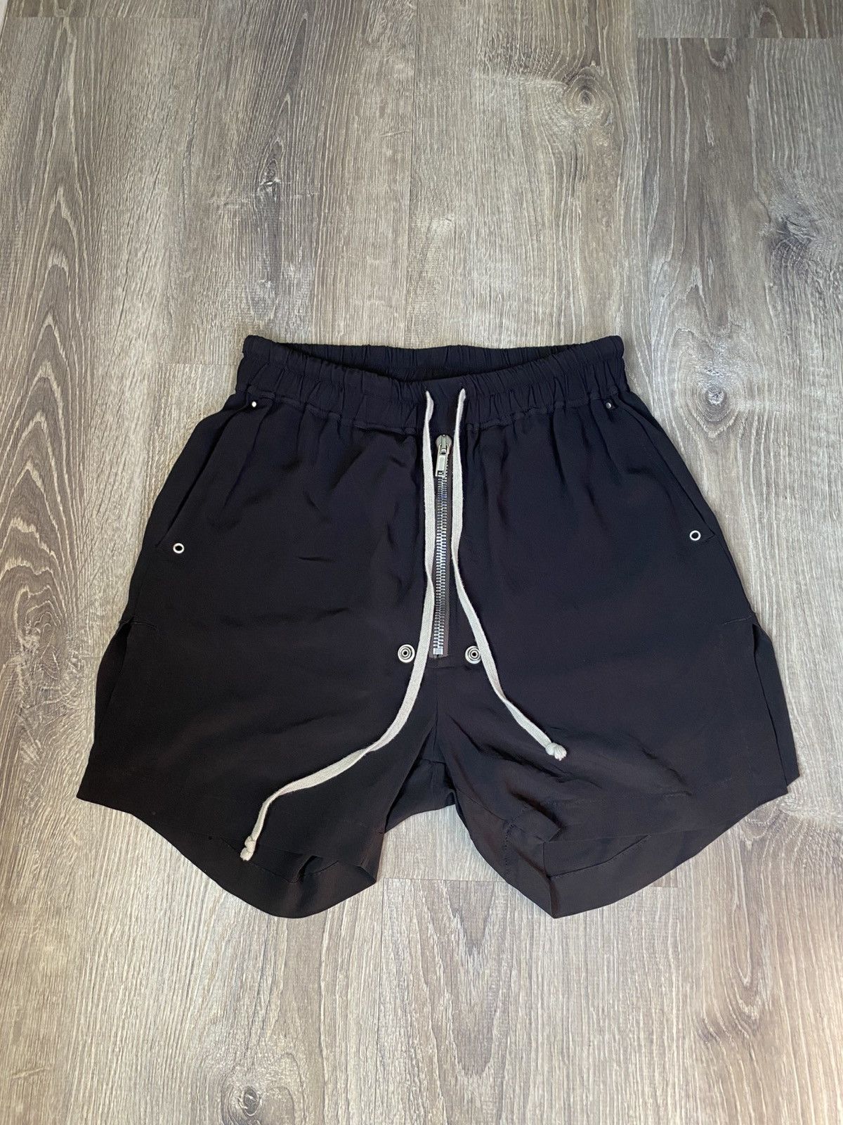 Rick Owens SS21 Black Shorts