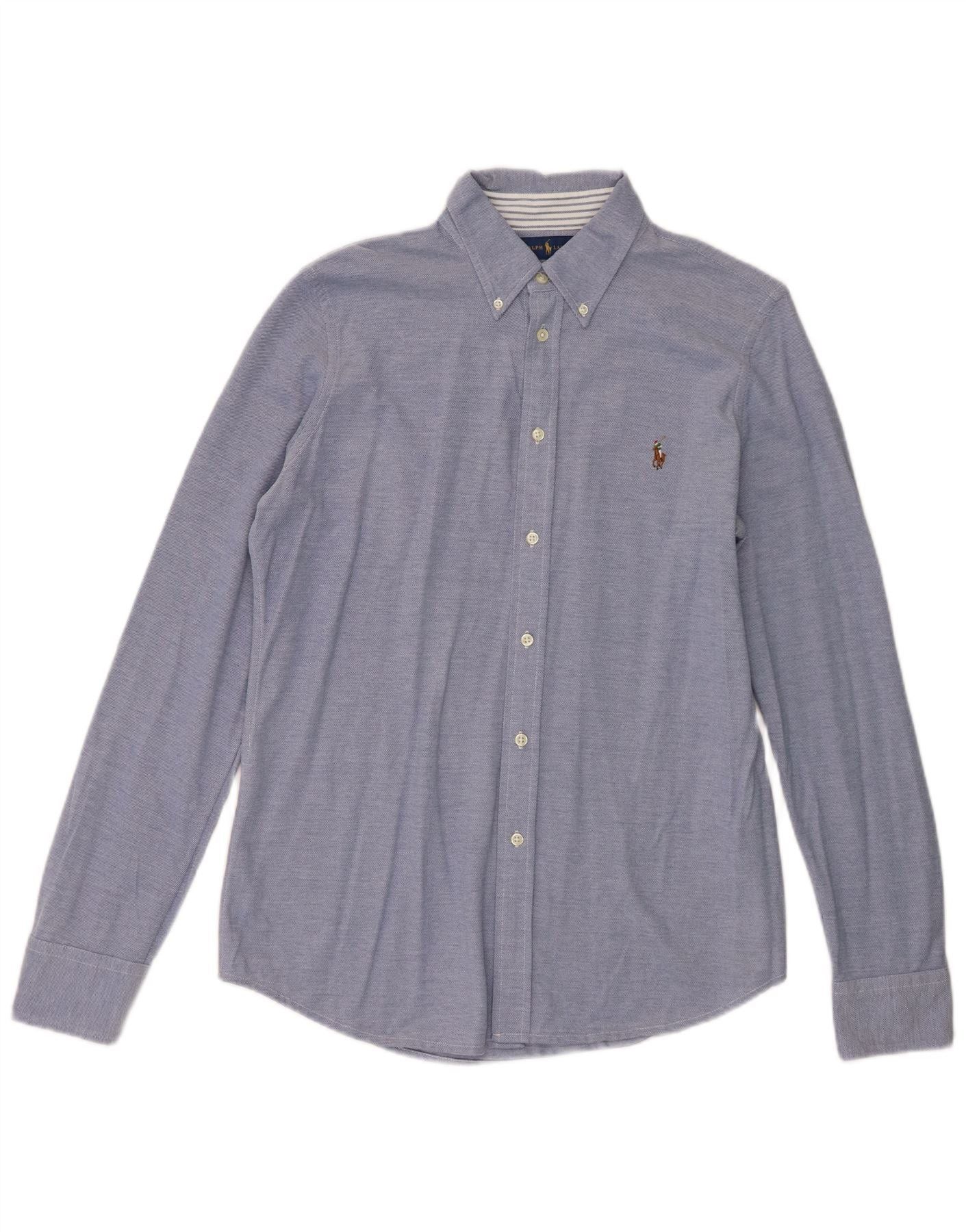 Ralph Lauren Mens Shirt XL Blue Cotton Size US XL / EU 56 / 4 - 1 Thumbnail