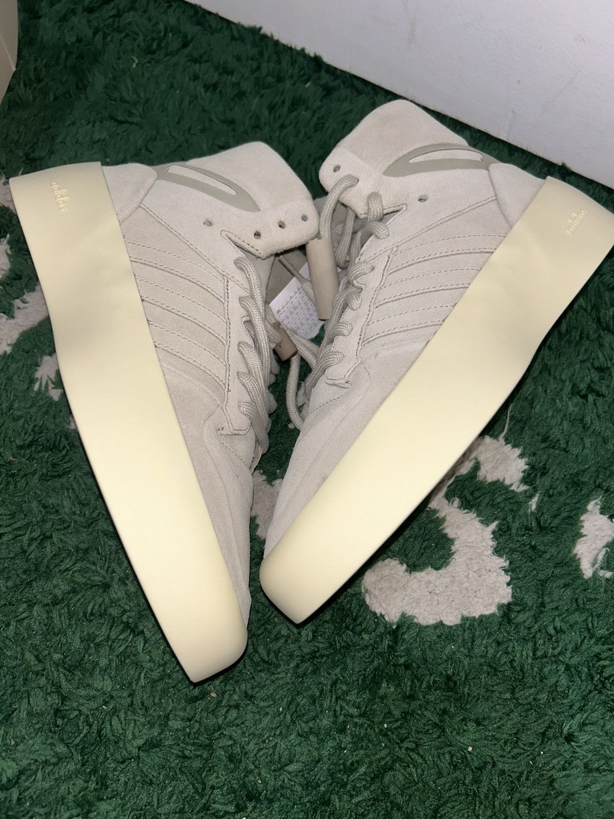 Adidas × Fear of God Size 9.5 - adidas Fear of God Athletics x '86 High Sesame Size US 9.5 / EU 42-43 - 2 Thumbnail