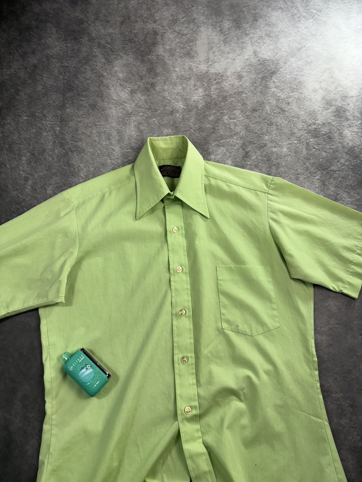 Sears 1970s Vintage Sears Shortsleeve Bowling Work Shirt 60s Size US S / EU 44-46 / 1 - 4 Thumbnail